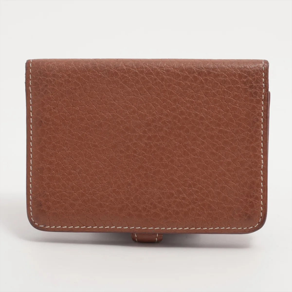 Dogon Compact Togo Card Case Gold Silver Hardware D:2019 — view 2
