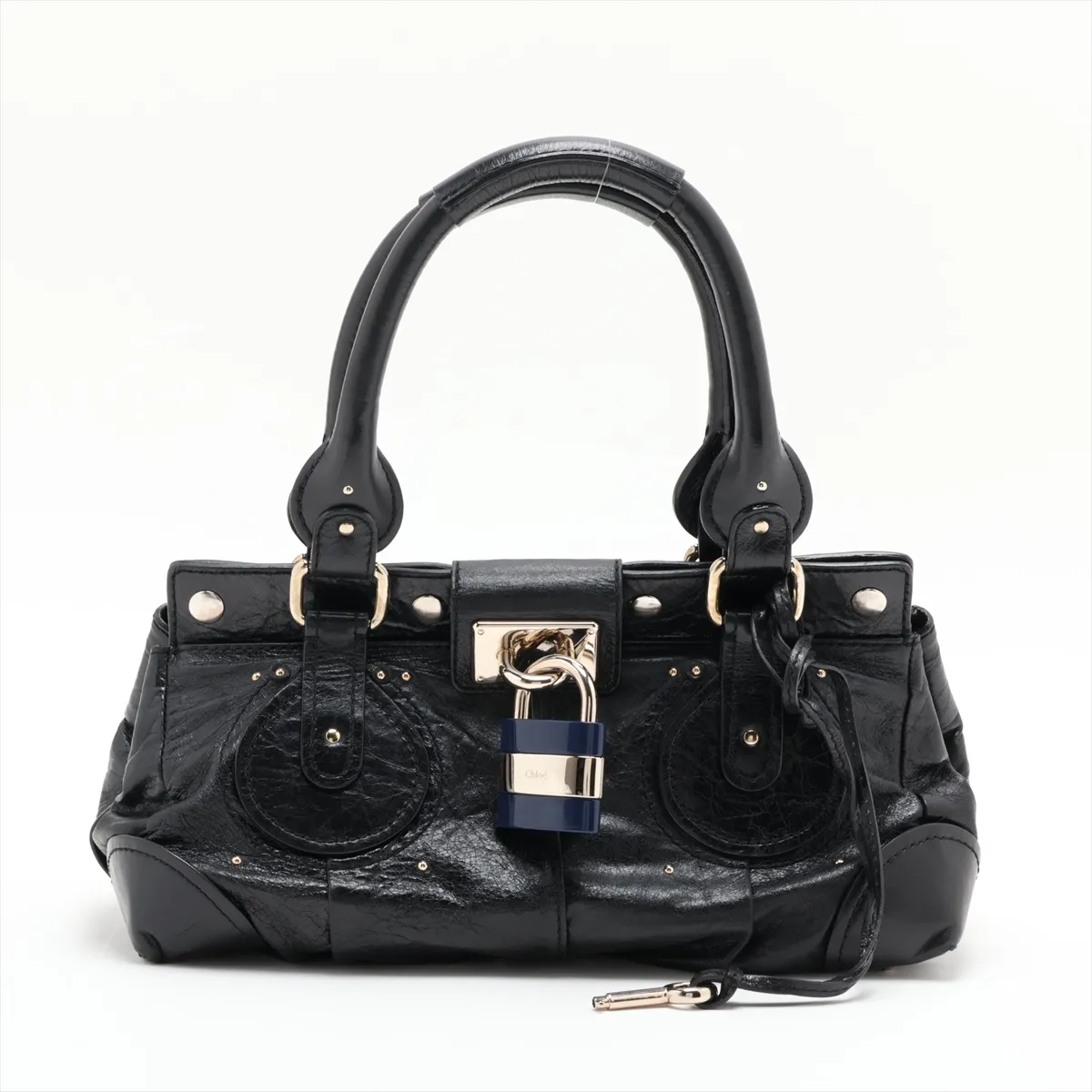 Paddington Leather Handbag, Black
