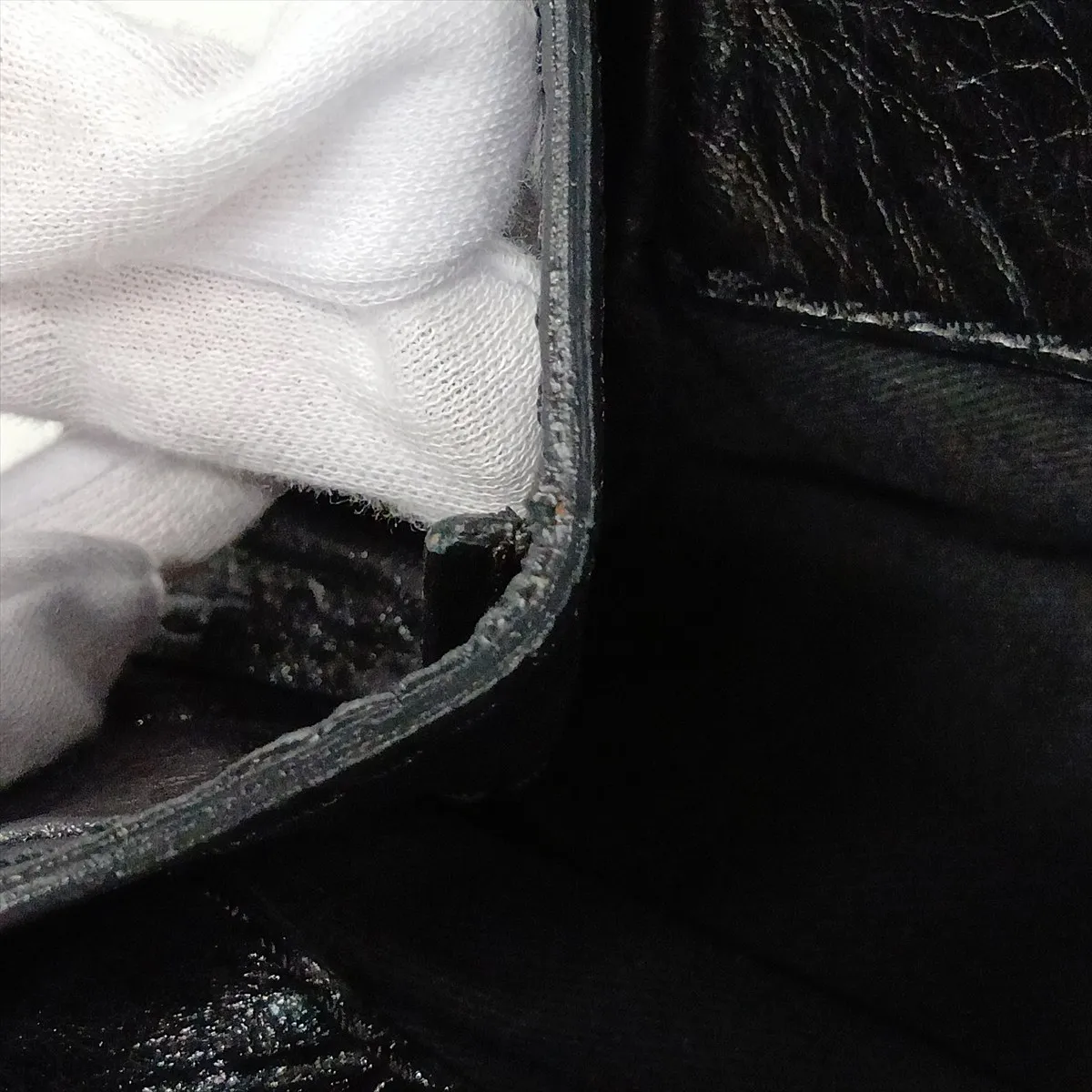 Paddington Leather Handbag, Black — view 14