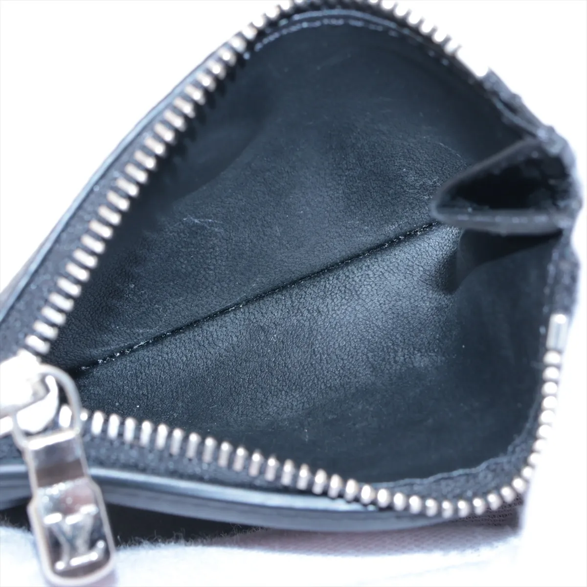 Millesime Leather Georges Wallet M25965 Black Compact Wallet (RFID detected) — view 6