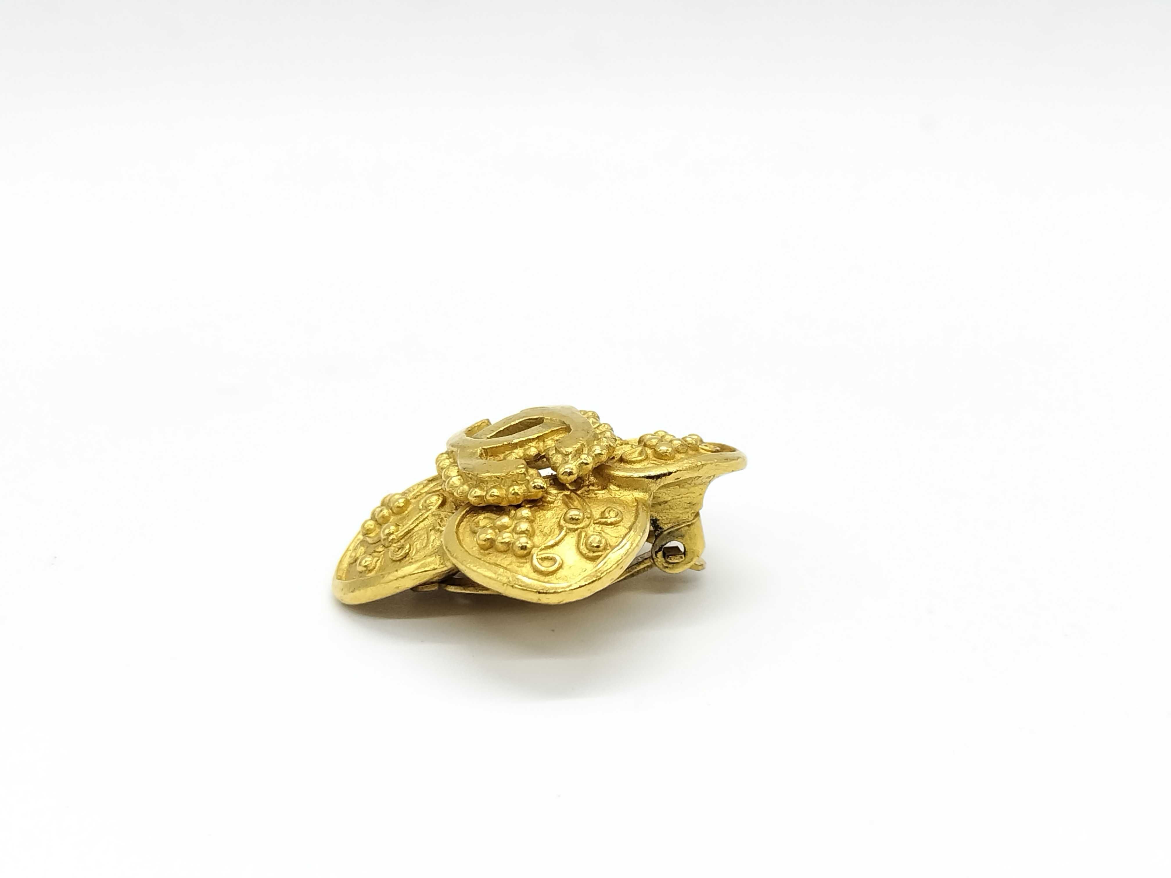 Coco Mark Plated Earring (Single Earring) 96A — view 2
