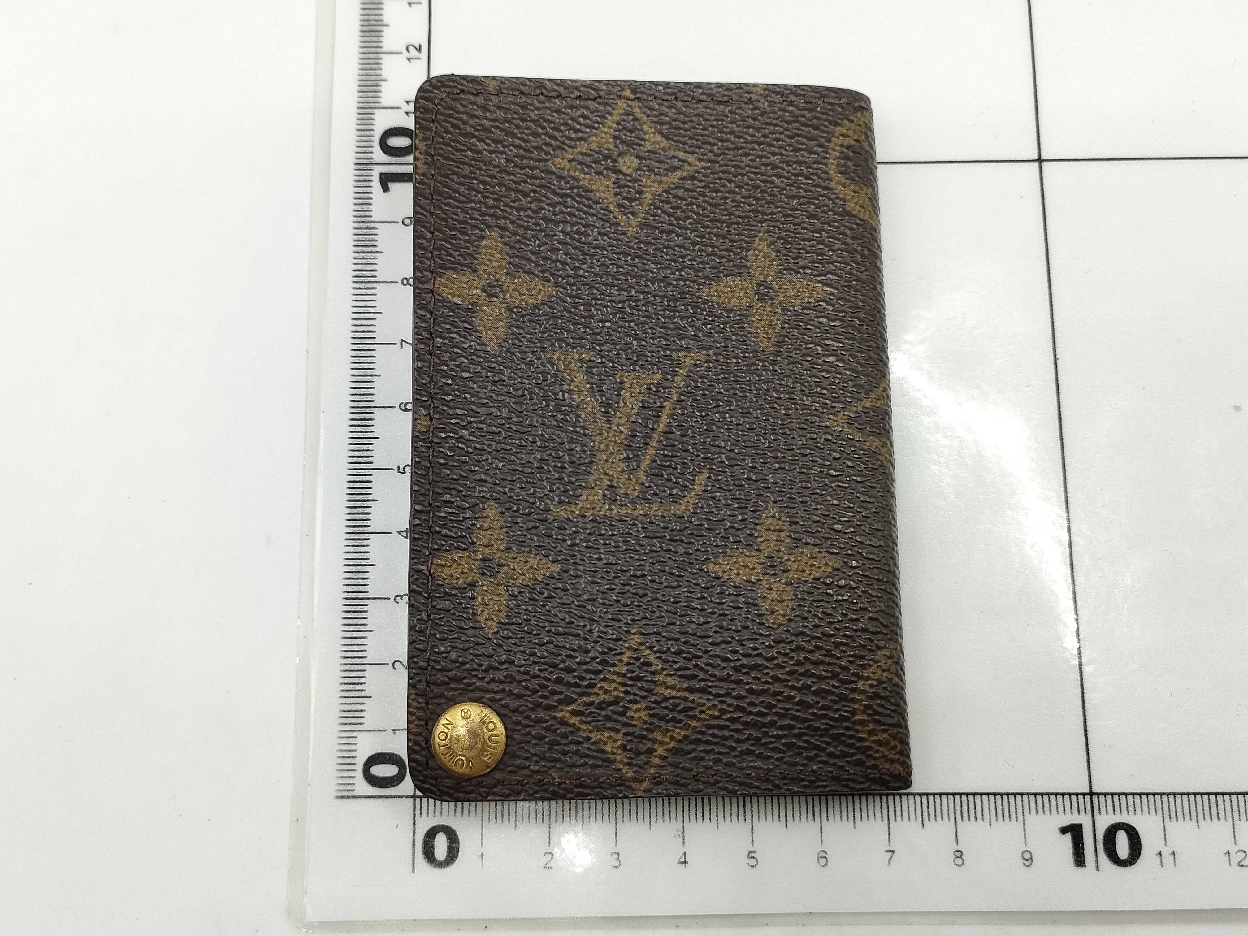 Monogram Portecarte Credit Pression Card Case — view 2