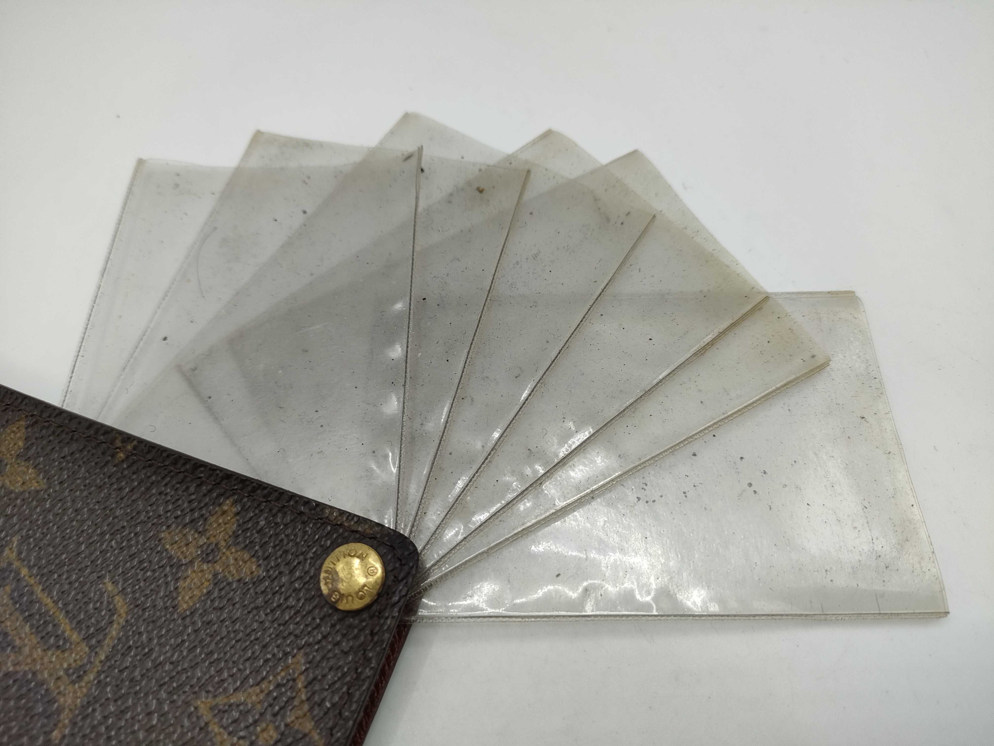 Monogram Portecarte Credit Pression Card Case — view 6