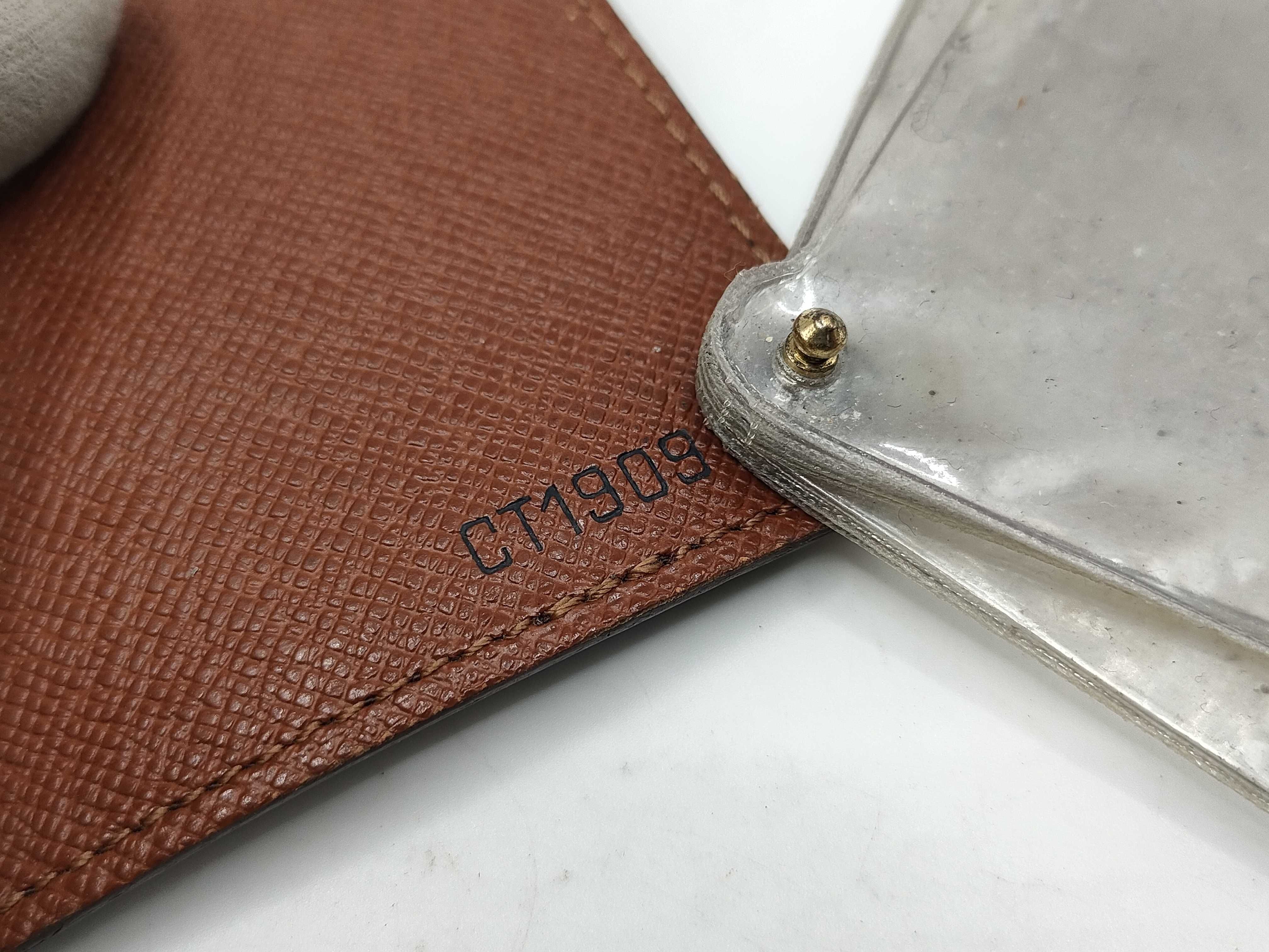 Monogram Portecarte Credit Pression Card Case — view 10