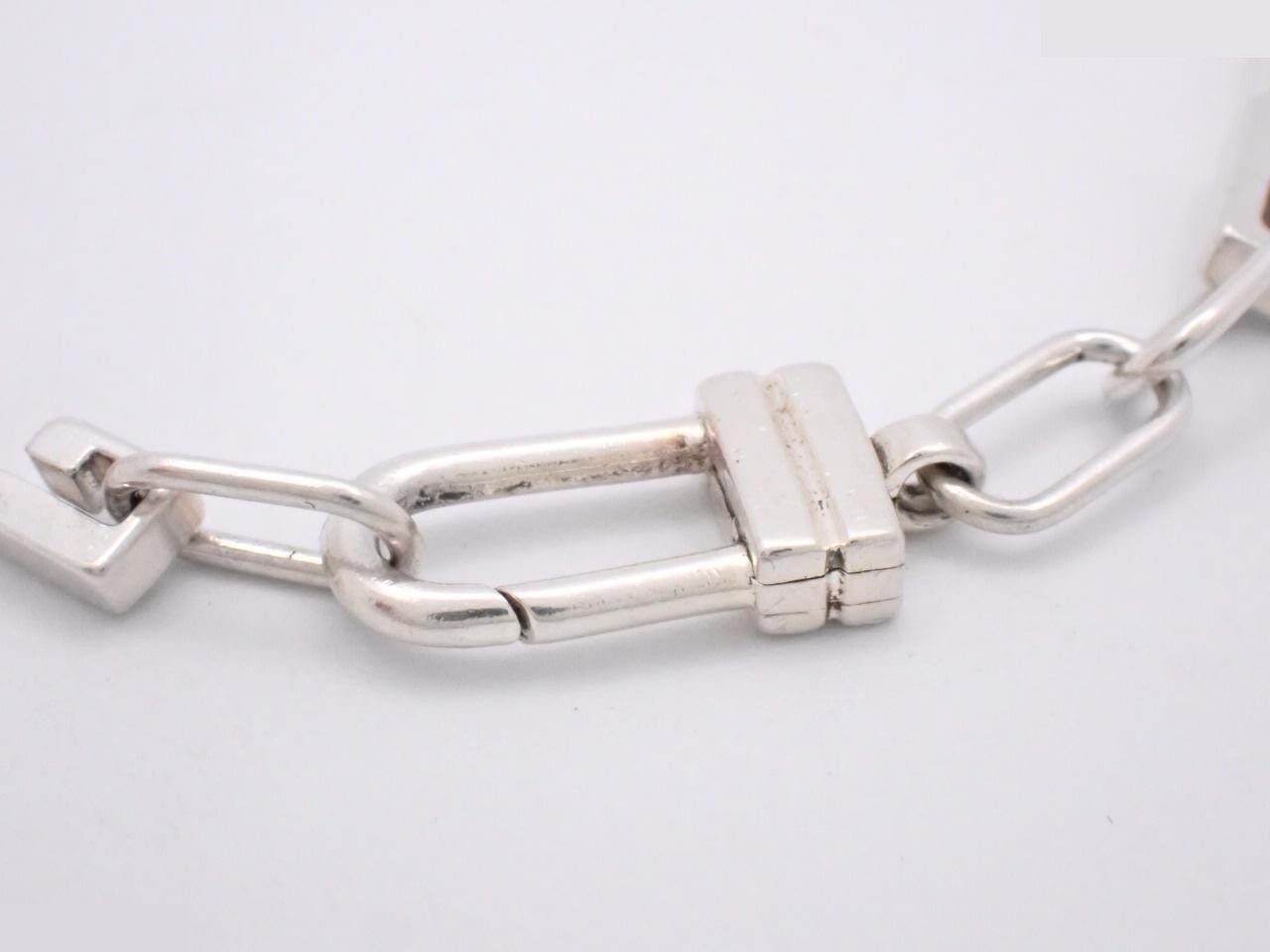 Square G bracelet, SV925/12.8g, wrist circumference approx. 17.5cm — view 3