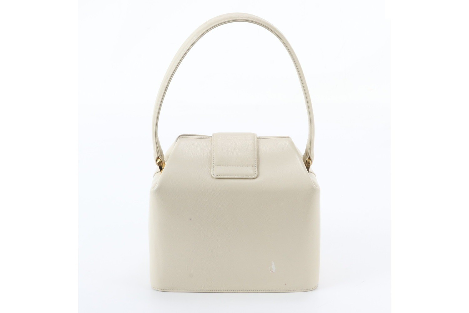 Turnlock Leather Handbag — view 3