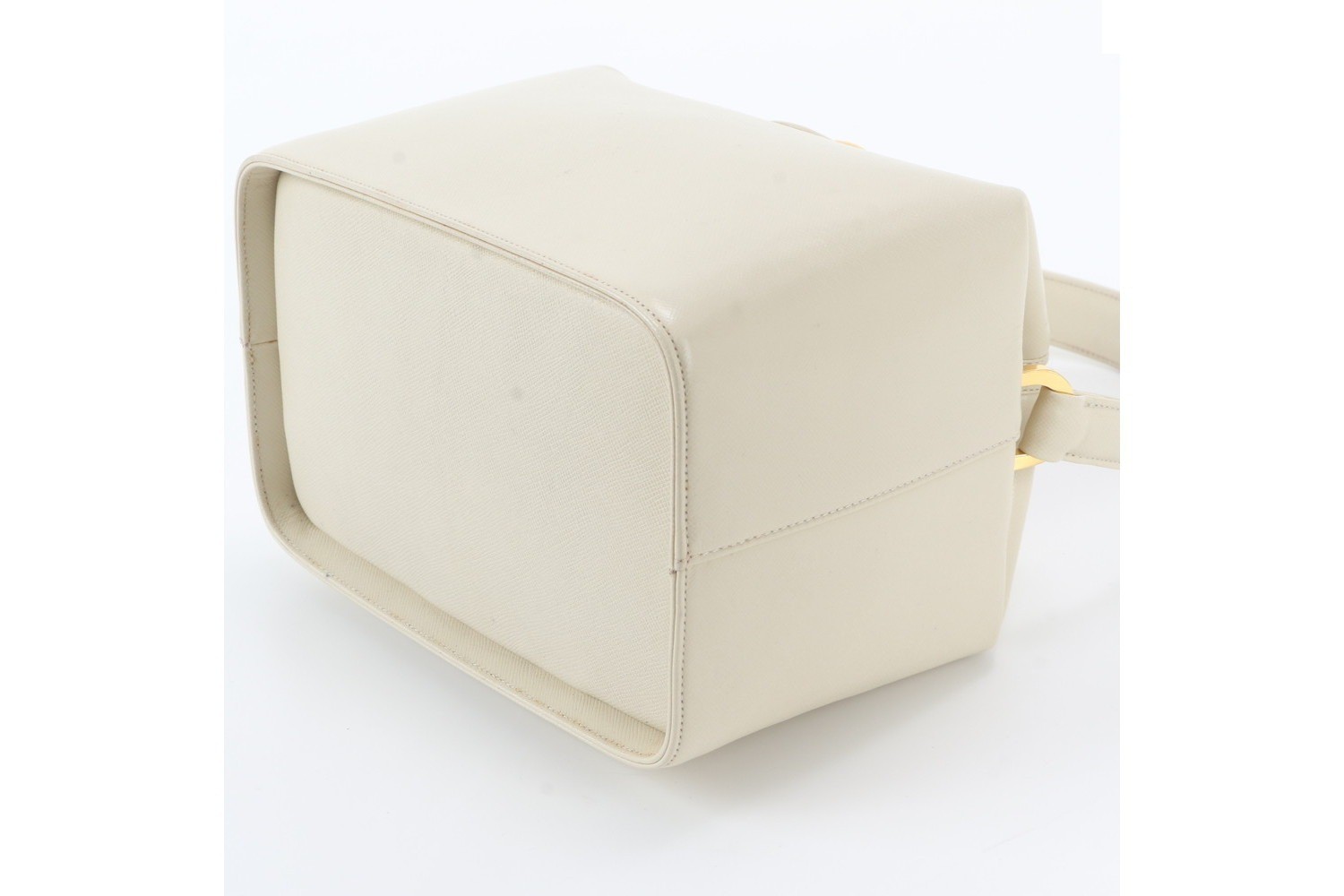Turnlock Leather Handbag — view 4