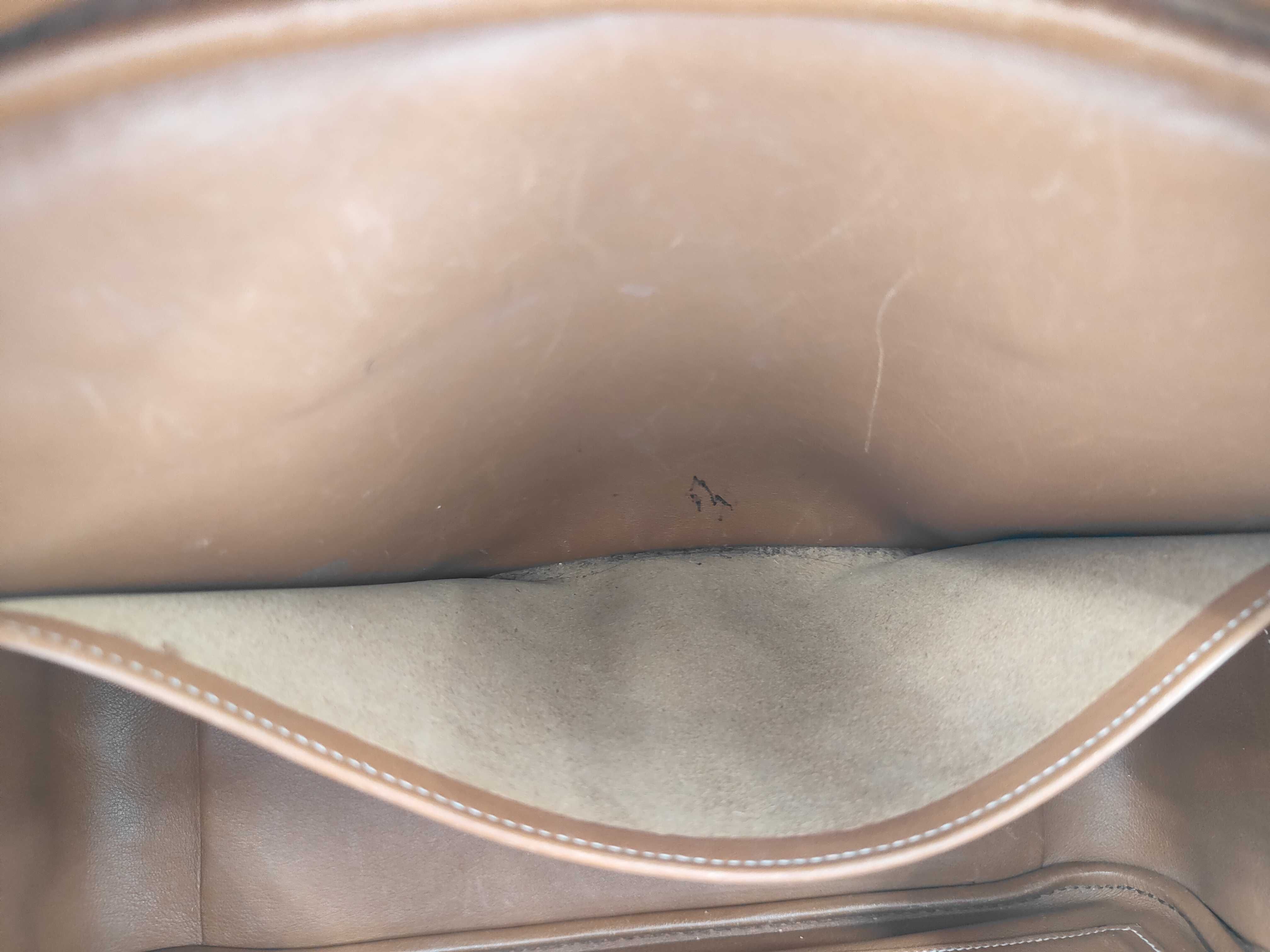 Plume 32 Pork Whiskey Handbag (with W stamp) Brown Handbag — view 13