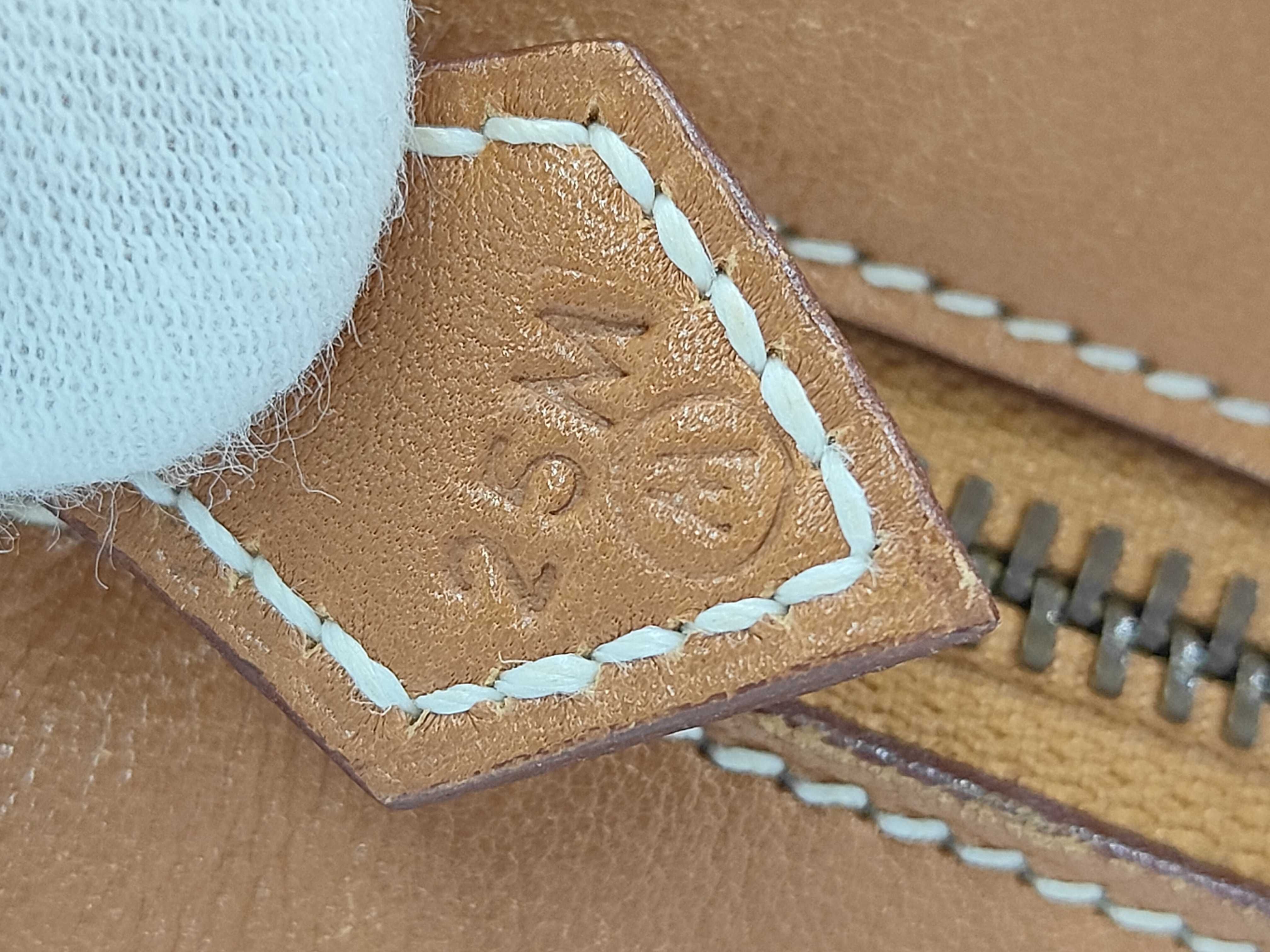 Plume 32 Pork Whiskey Handbag (with W stamp) Brown Handbag — view 15
