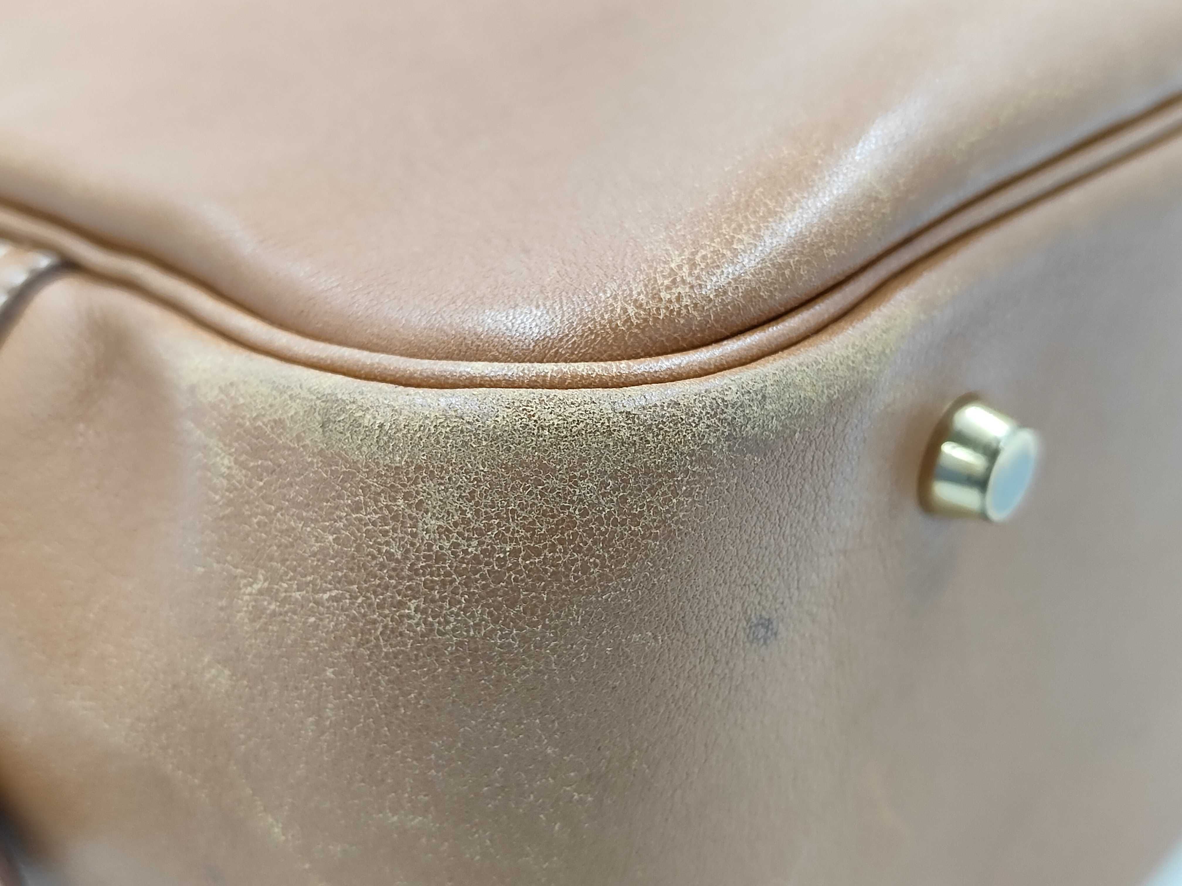 Plume 32 Pork Whiskey Handbag (with W stamp) Brown Handbag — view 4
