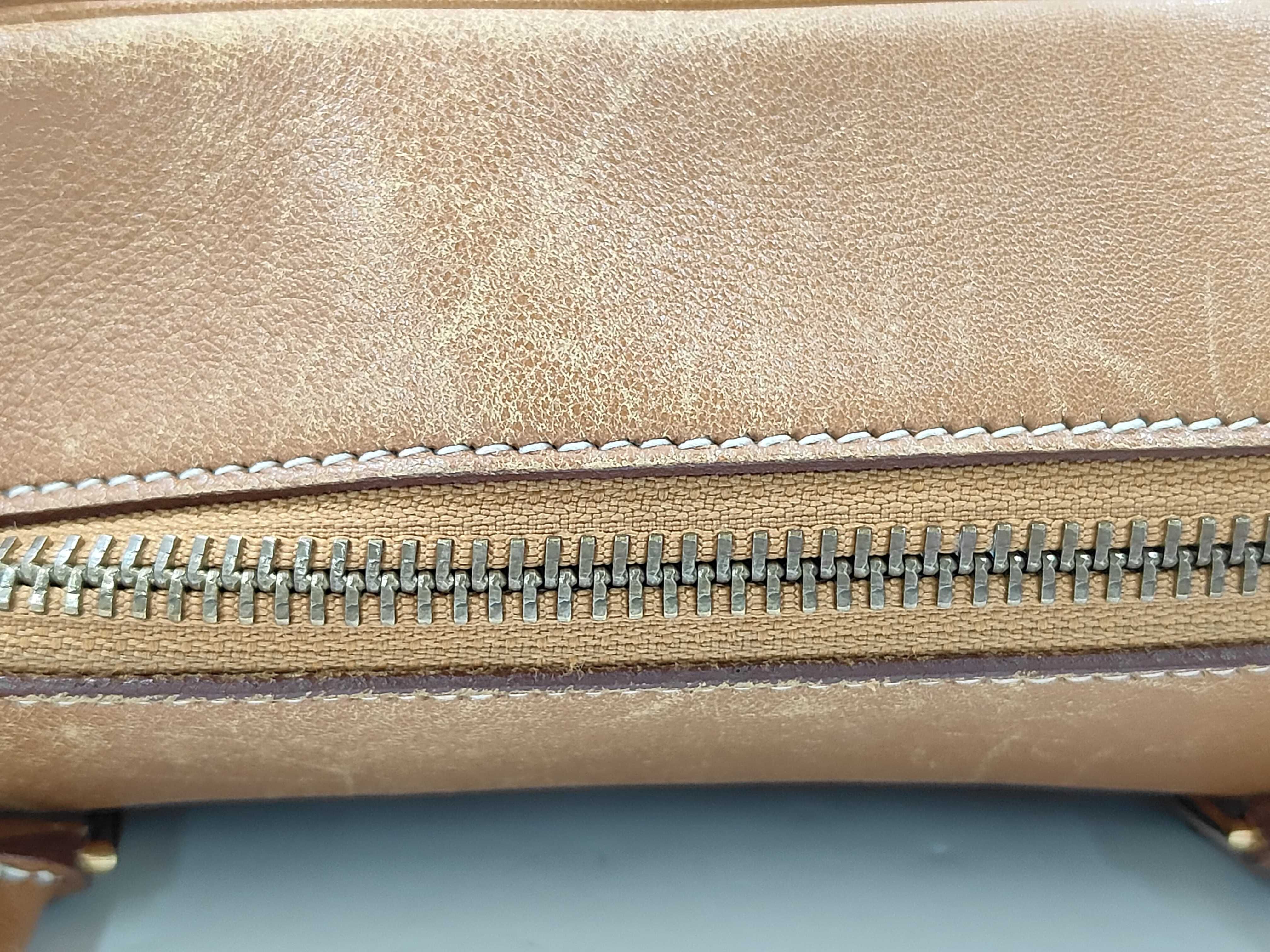 Plume 32 Pork Whiskey Handbag (with W stamp) Brown Handbag — view 7