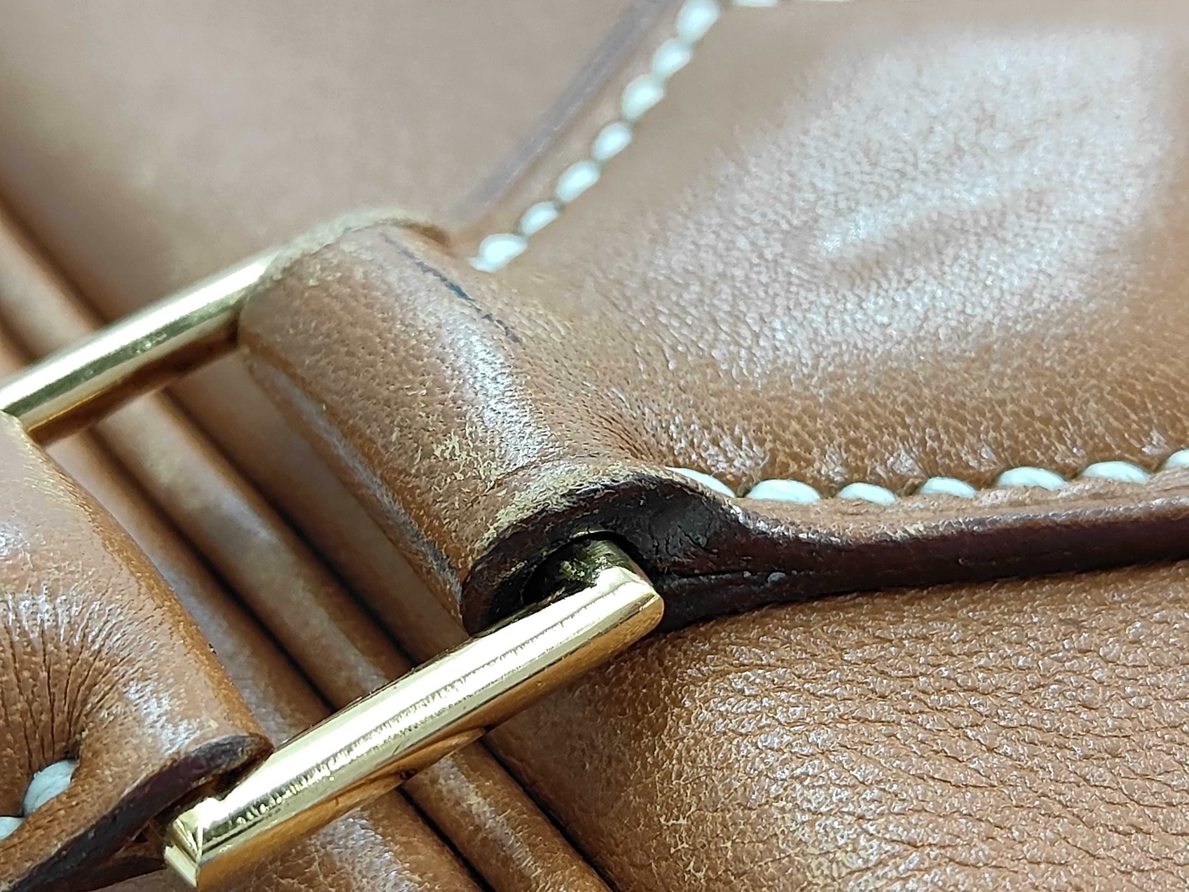 Plume 32 Pork Whiskey Handbag (with W stamp) Brown Handbag — view 9