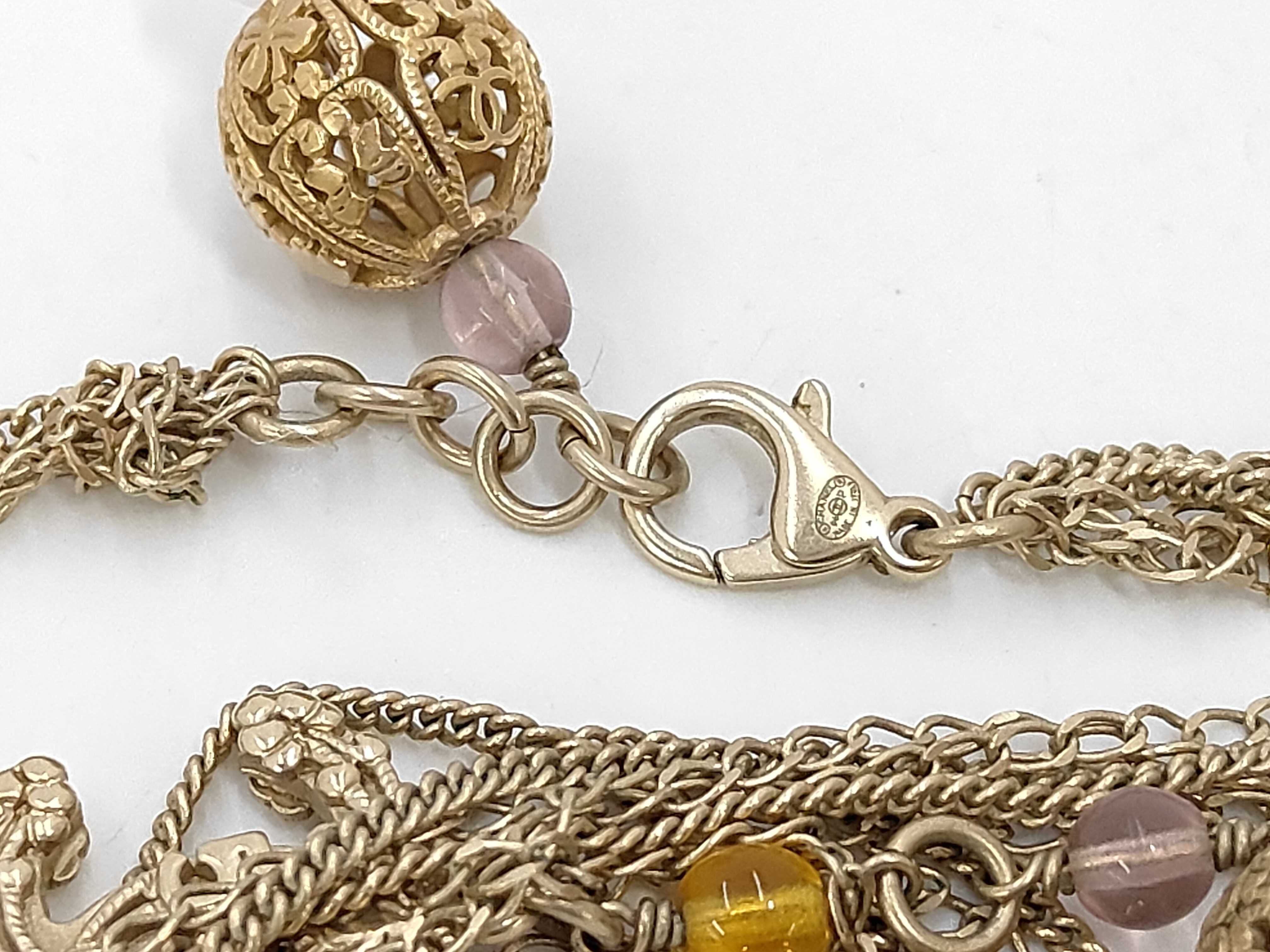 Multi-Stone Necklace — view 4