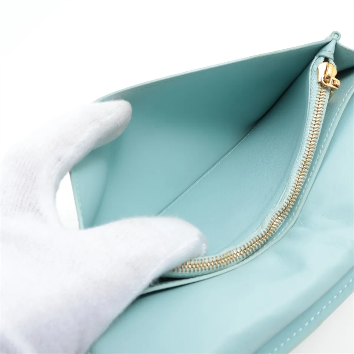 Taurillon LV Vertical Wallet M81367 Galet Long Wallet with initials, RFID unresponsive, serial number unknown. — view 7