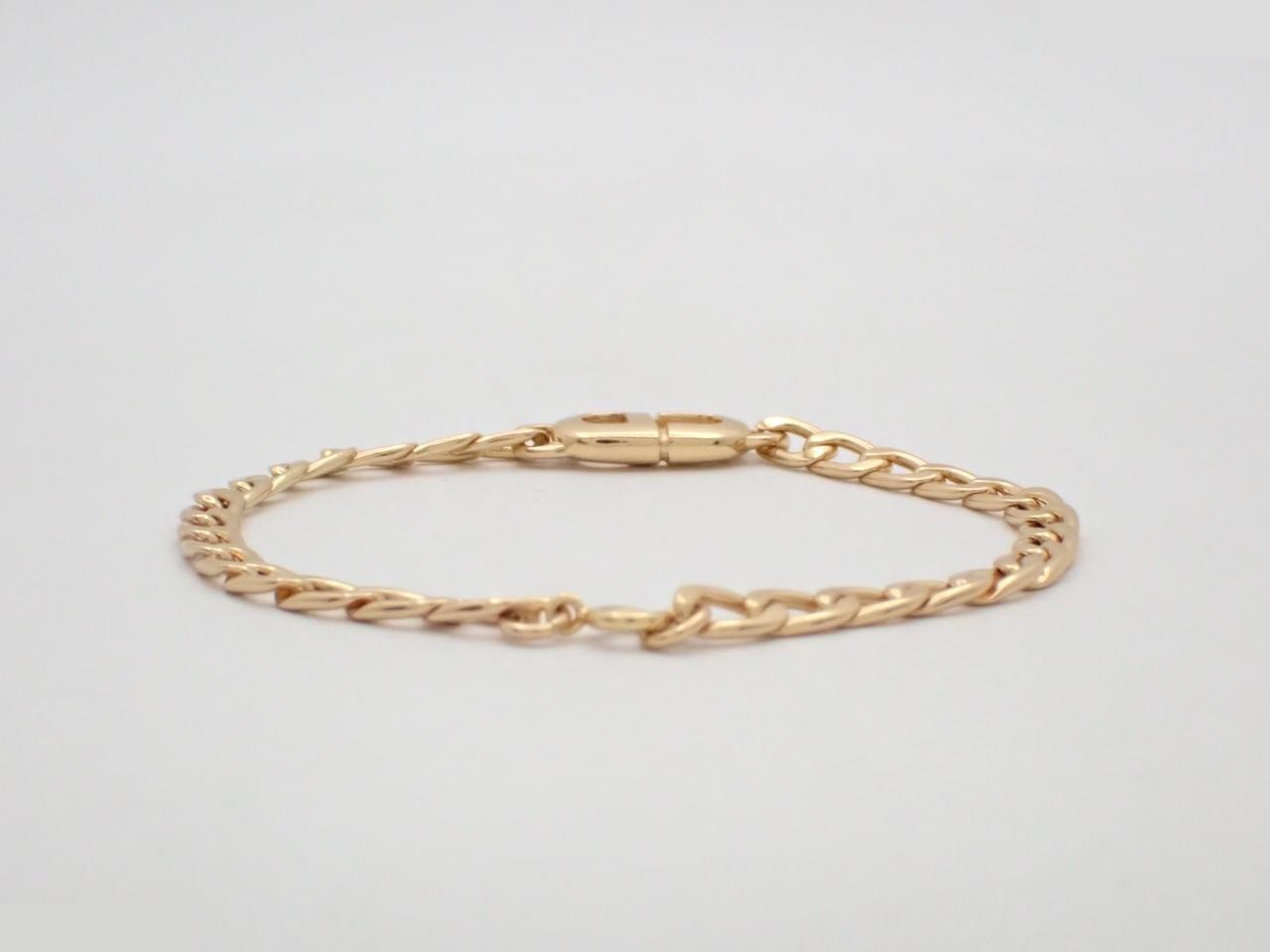 Gold bracelet, wrist size approximately 19cm — view 2