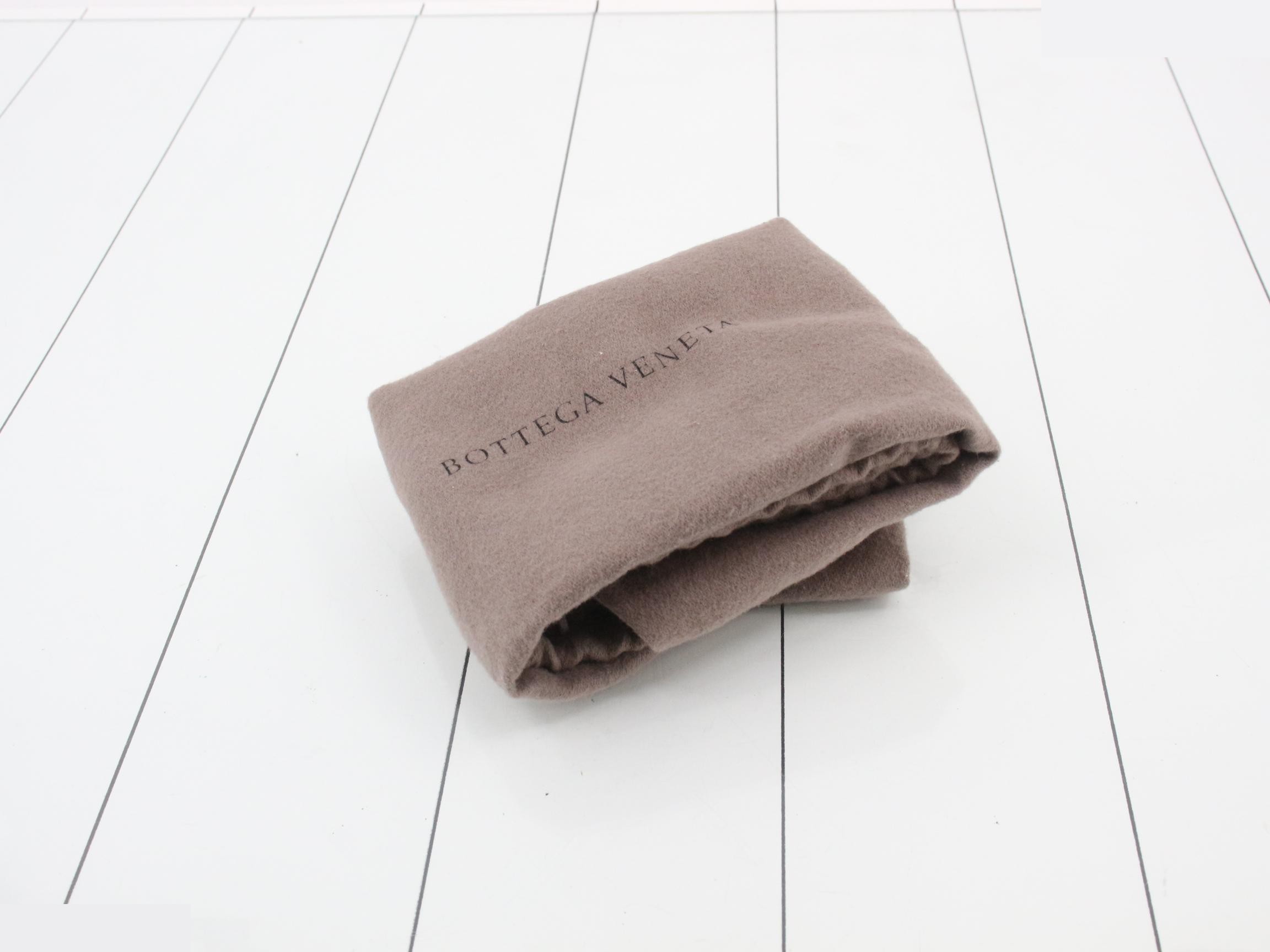 Intrecciato Leather Shoulder Bag — view 7