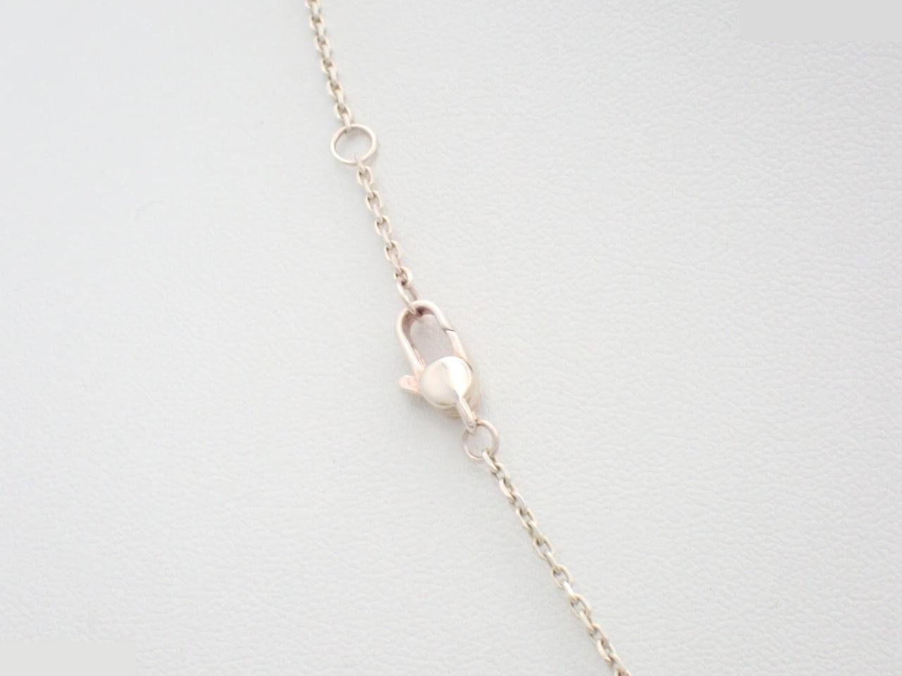 Heart necklace, 925 sterling silver, 8.7g, chain approximately 40cm — view 2