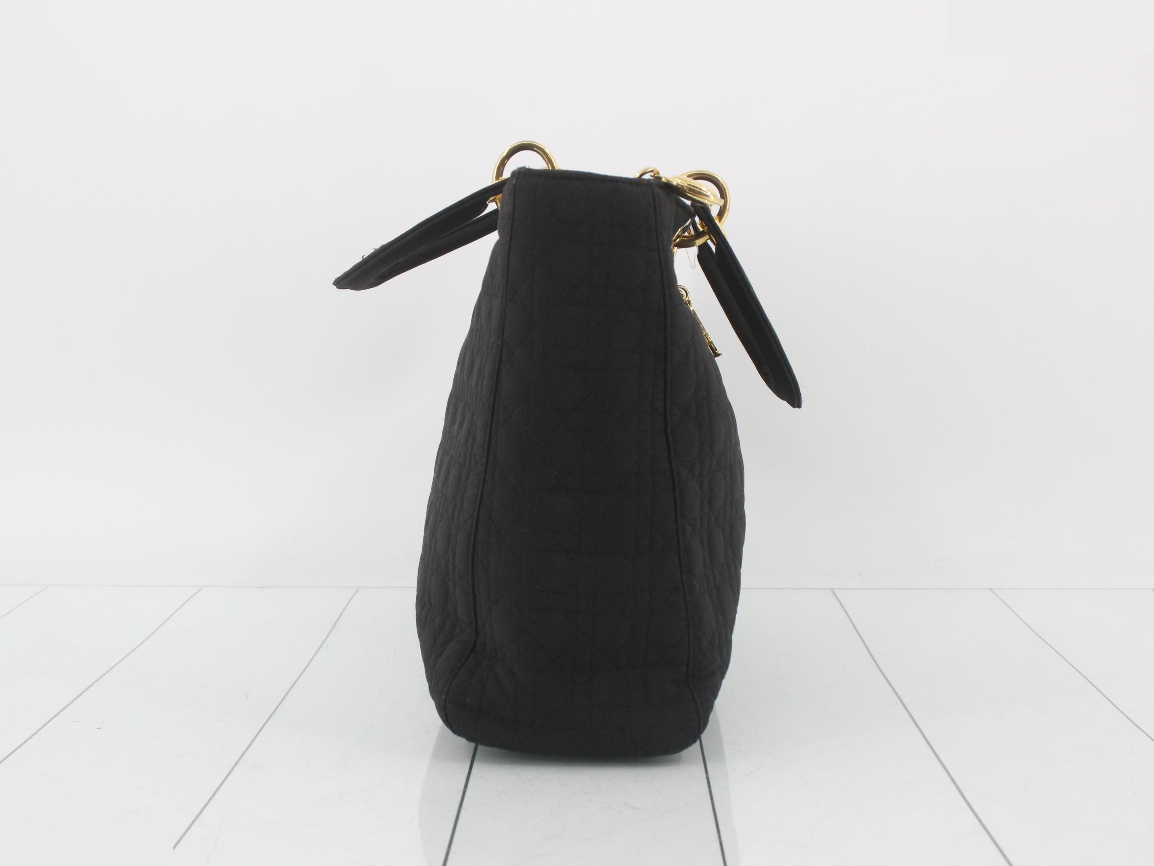 Lady Dior Cannage Nylon — view 4