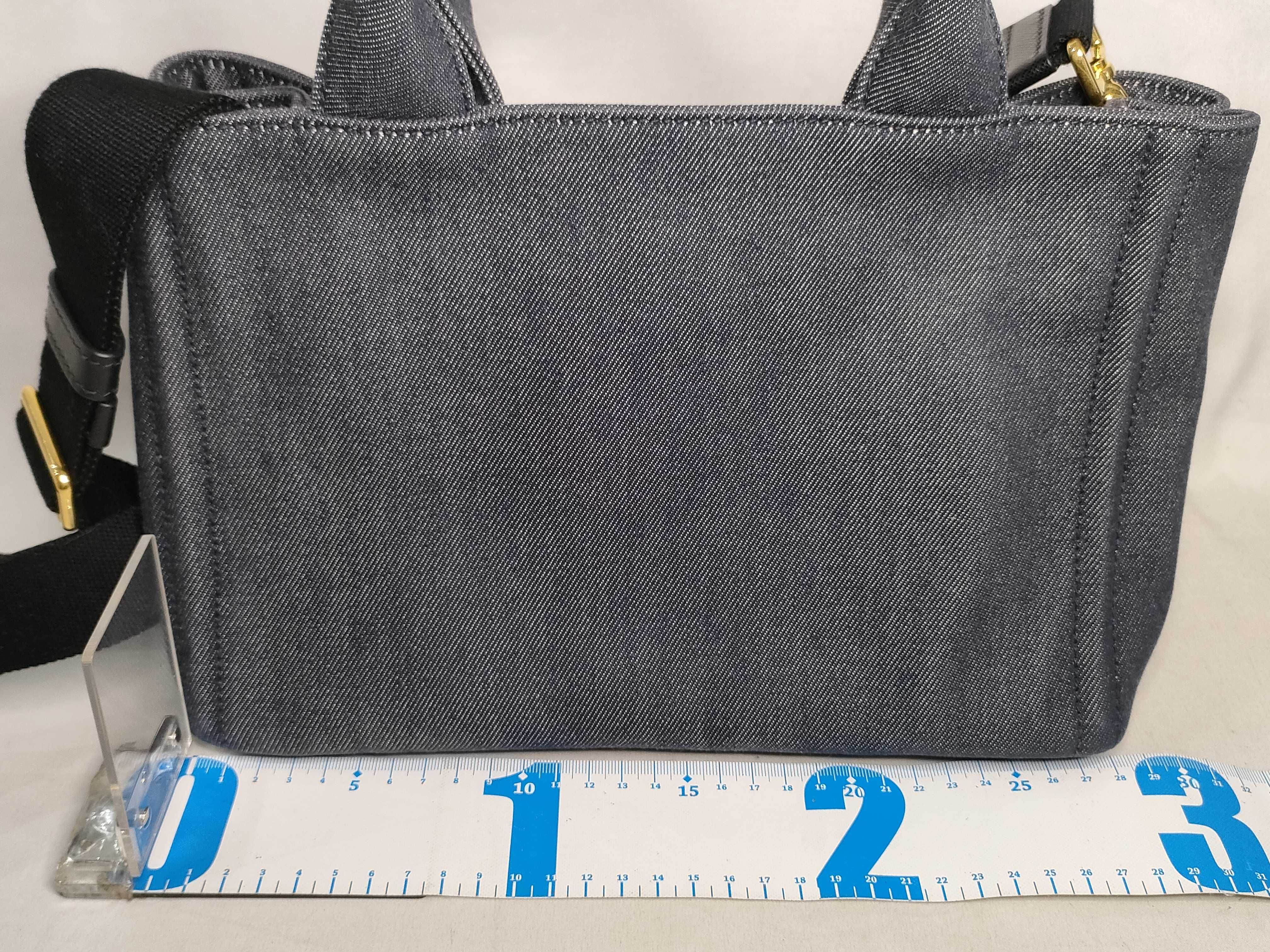 Canapa Canvas 2-Way Handbag, Black, 1BG439 (Handbag) — view 2