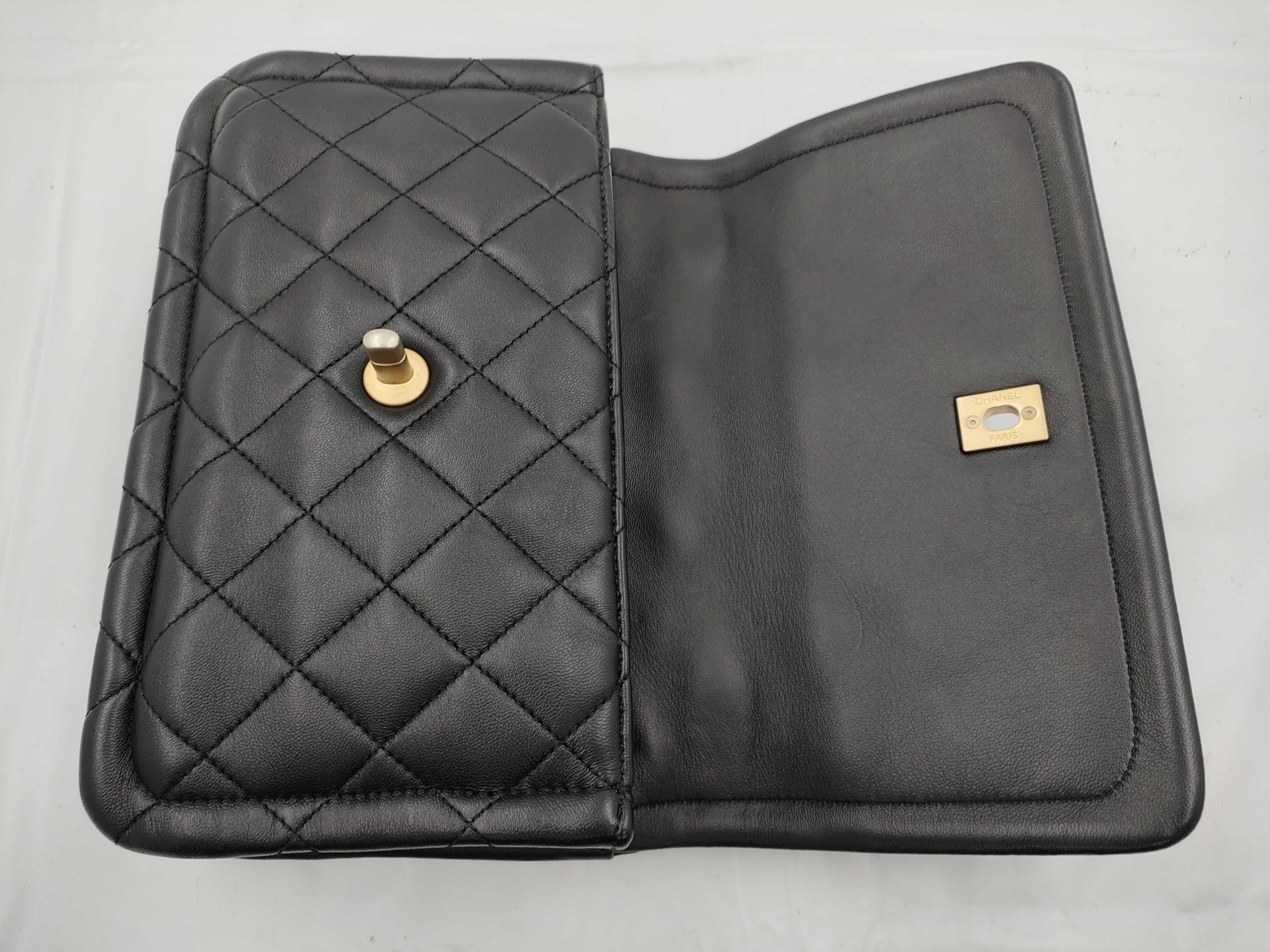 Lambskin Chanel Shoulder Bag — view 9