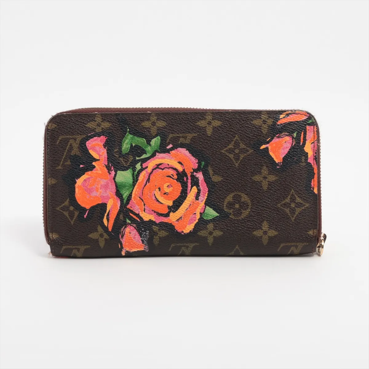 Monogram Rose Zippy Wallet M93759 CA0089 Brown Round Zip Wallet — view 2