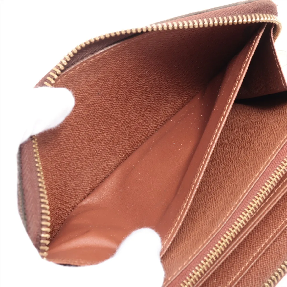 Monogram Rose Zippy Wallet M93759 CA0089 Brown Round Zip Wallet — view 5