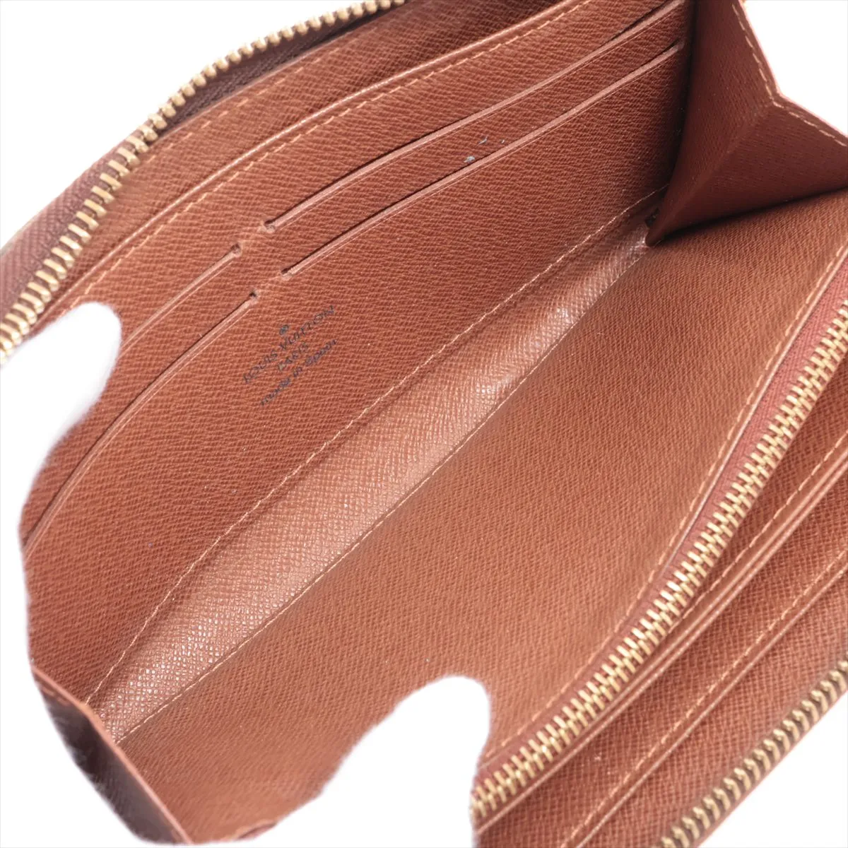 Monogram Rose Zippy Wallet M93759 CA0089 Brown Round Zip Wallet — view 6