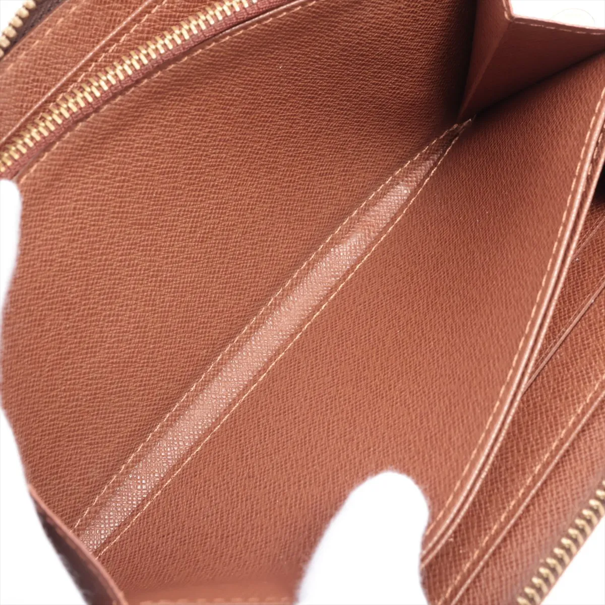 Monogram Rose Zippy Wallet M93759 CA0089 Brown Round Zip Wallet — view 7
