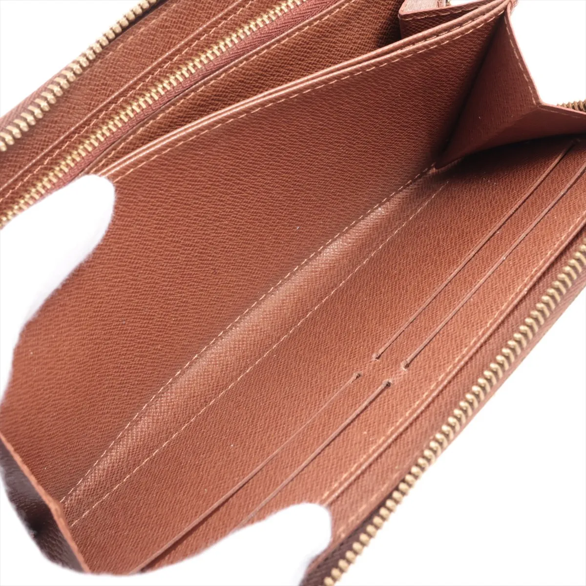 Monogram Rose Zippy Wallet M93759 CA0089 Brown Round Zip Wallet — view 9