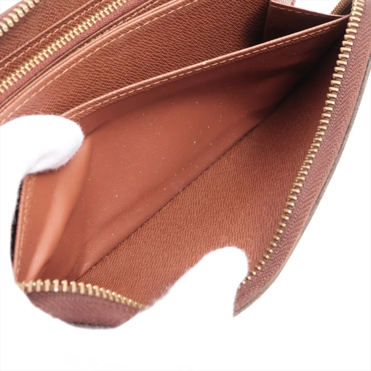Monogram Rose Zippy Wallet M93759 CA0089 Brown Round Zip Wallet — view 10