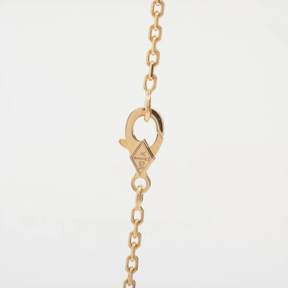 Magic Alhambra Long Carnelian Necklace 750 (Yellow Gold) 16.0g JA436705 — view 3