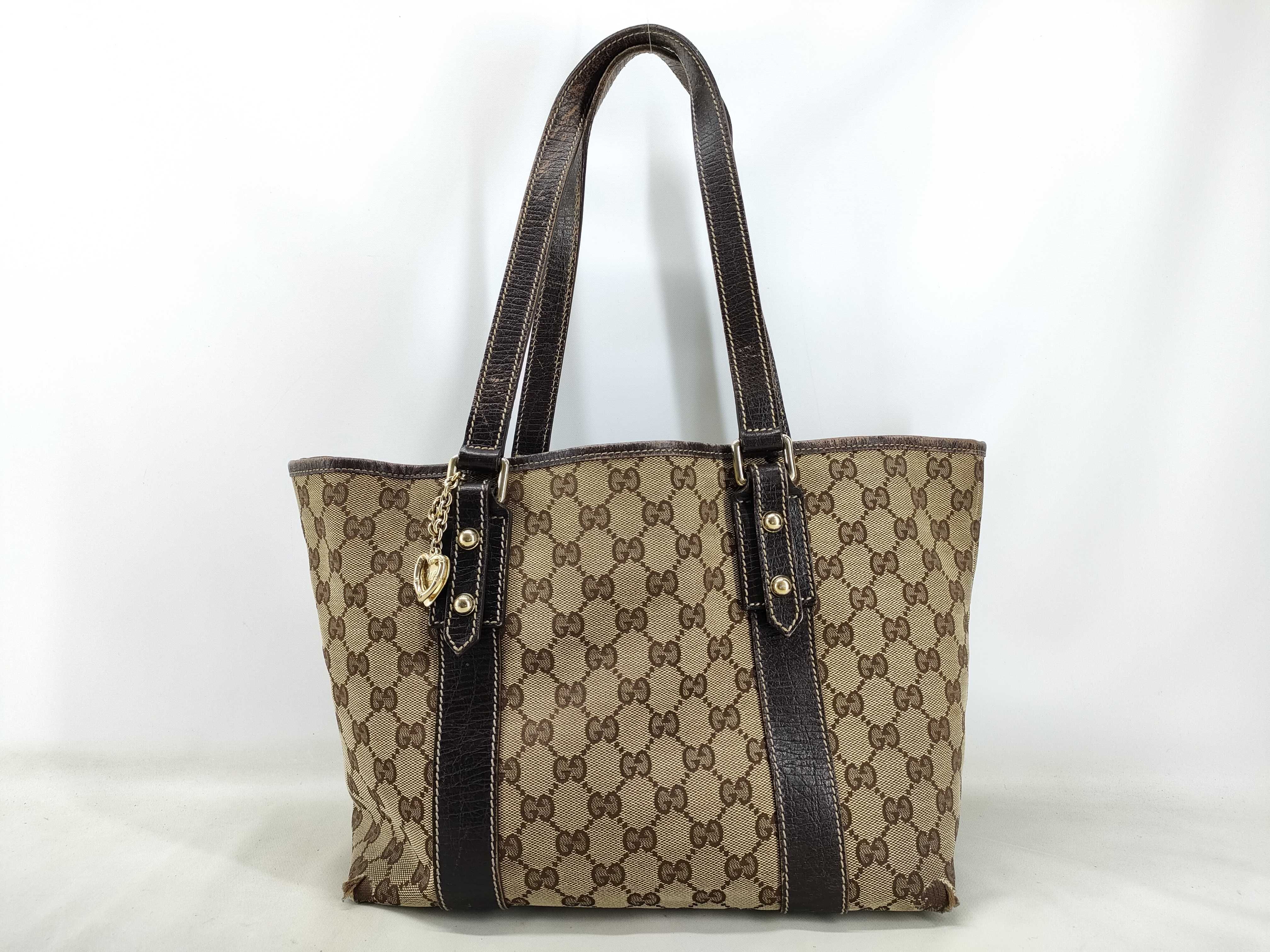 GG Canvas Tote Bag 002058 (Nagoya Limited Edition)
