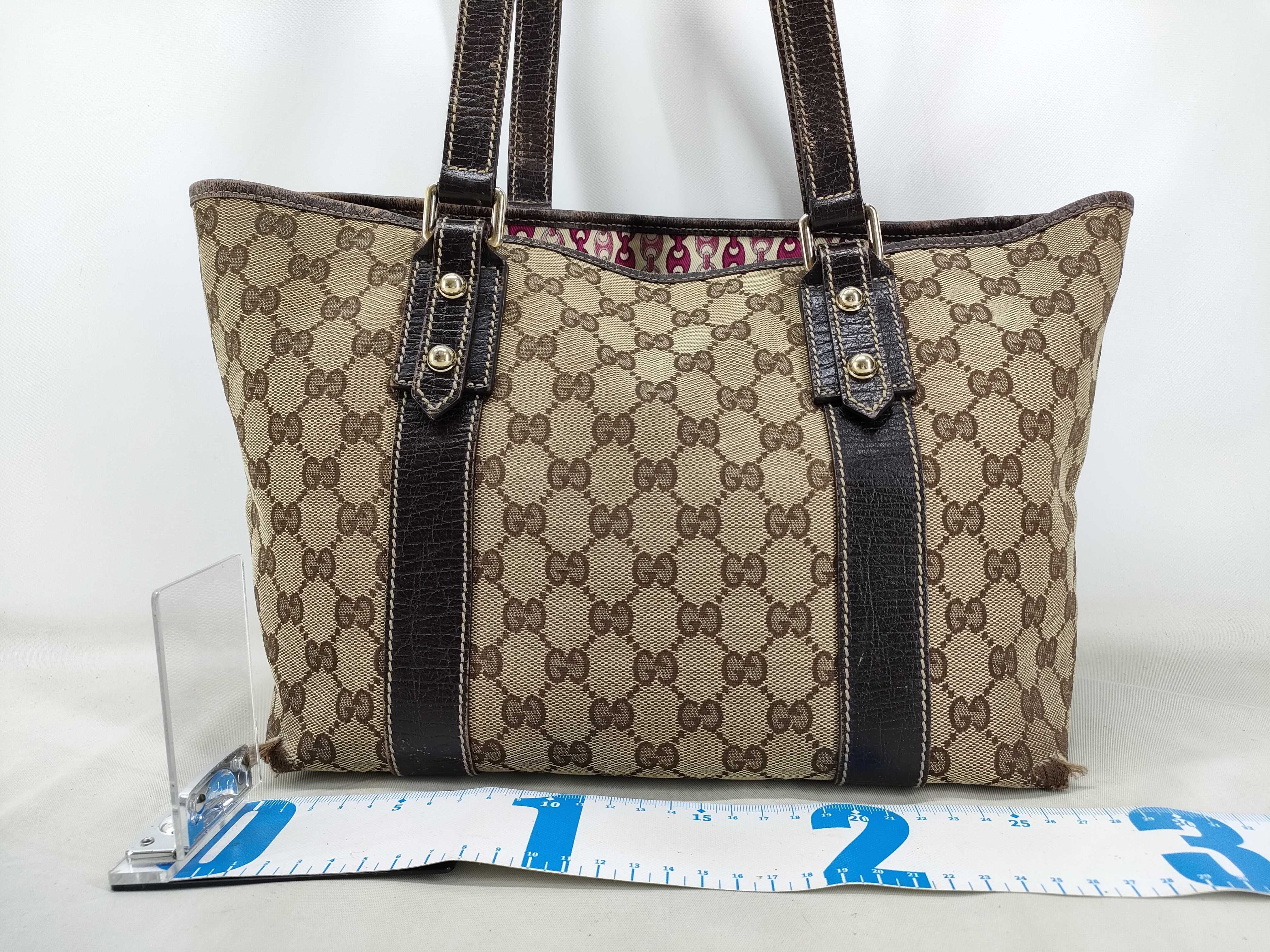 GG Canvas Tote Bag 002058 (Nagoya Limited Edition) — view 2