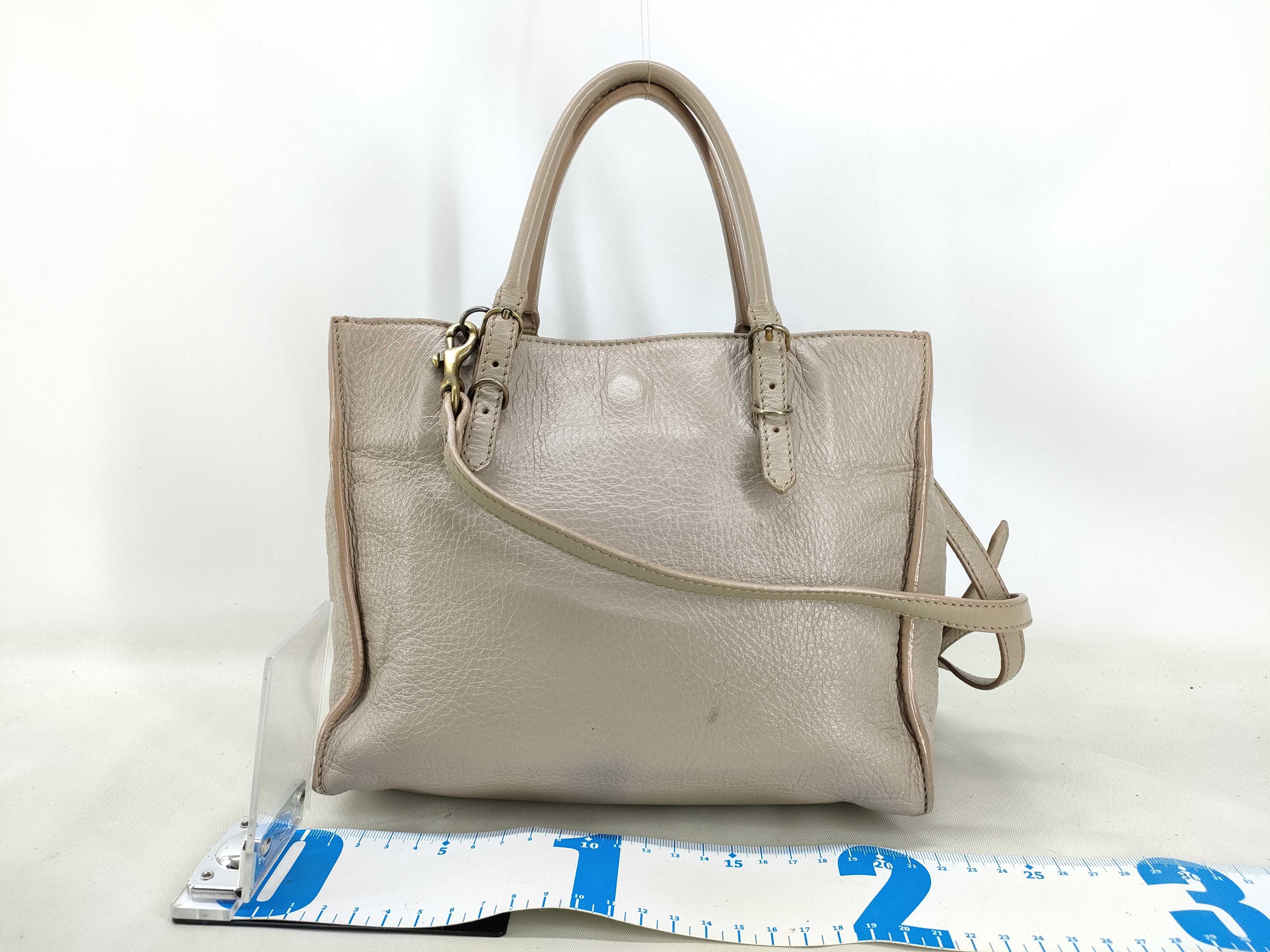 bag Balenciaga Lucity Mini beige handbag — view 2