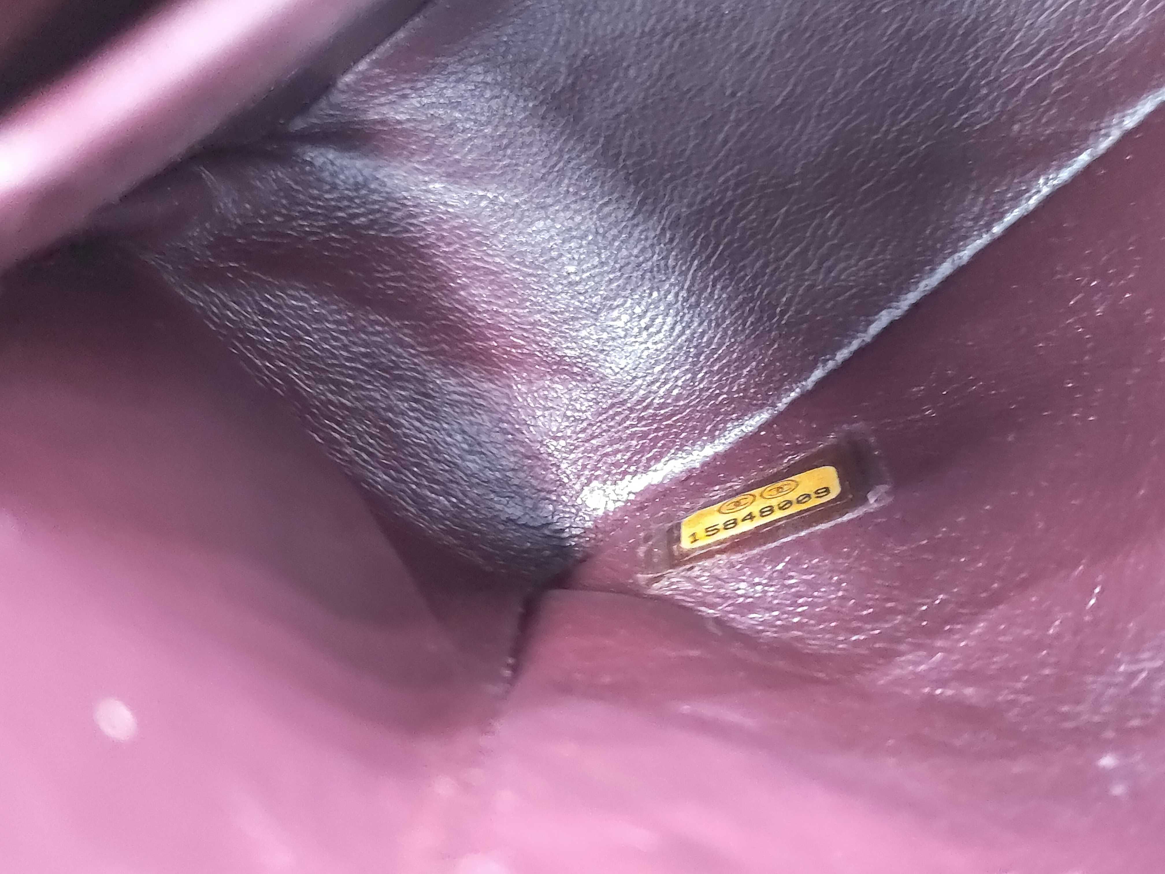Caviar Skin Matelassé Double Flap Shoulder Bag — view 11