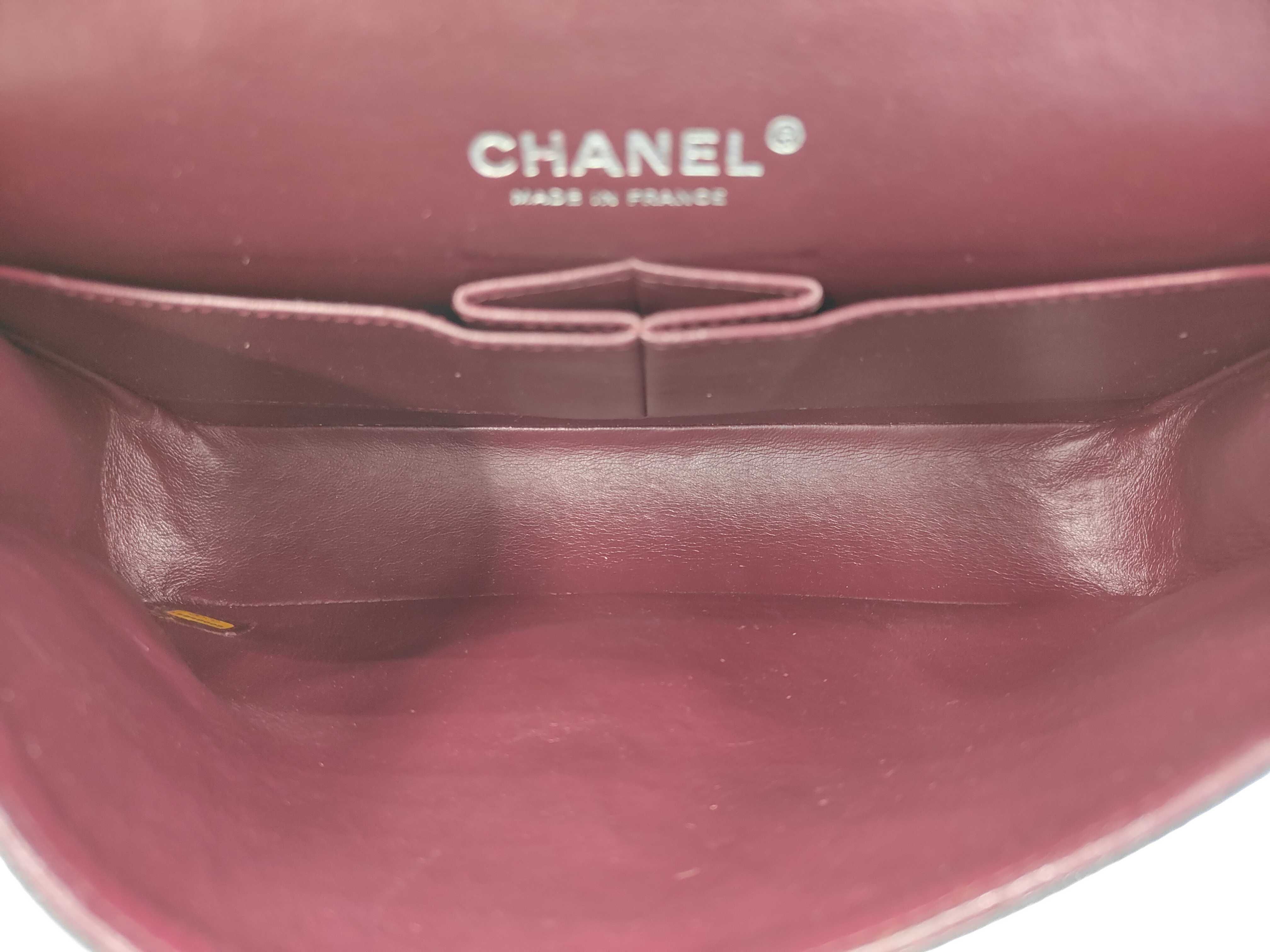 Caviar Skin Matelassé Double Flap Shoulder Bag — view 10