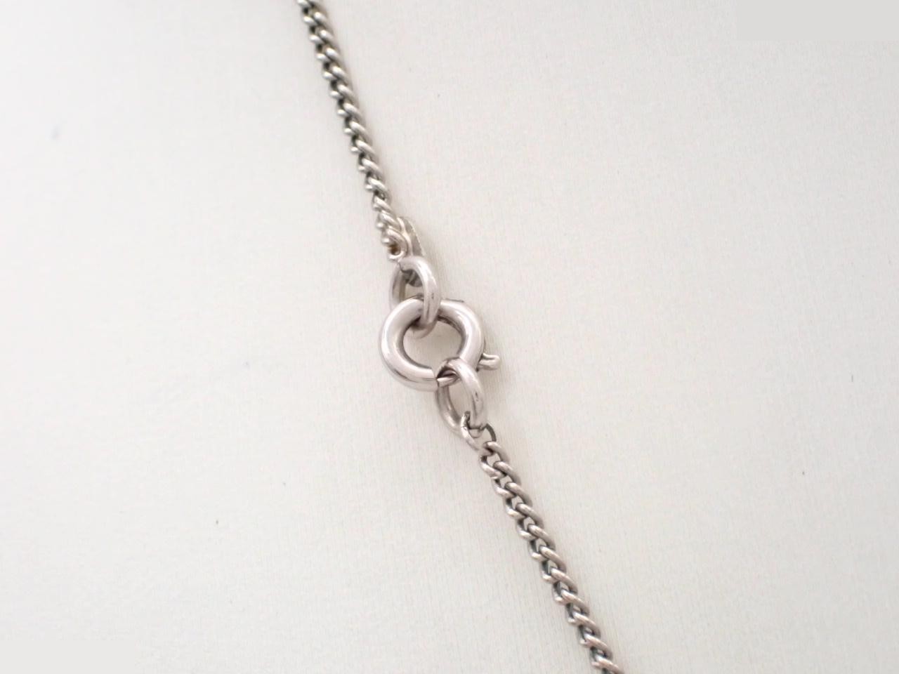 Coco Mark heart motif necklace, chain approximately 60cm — view 2