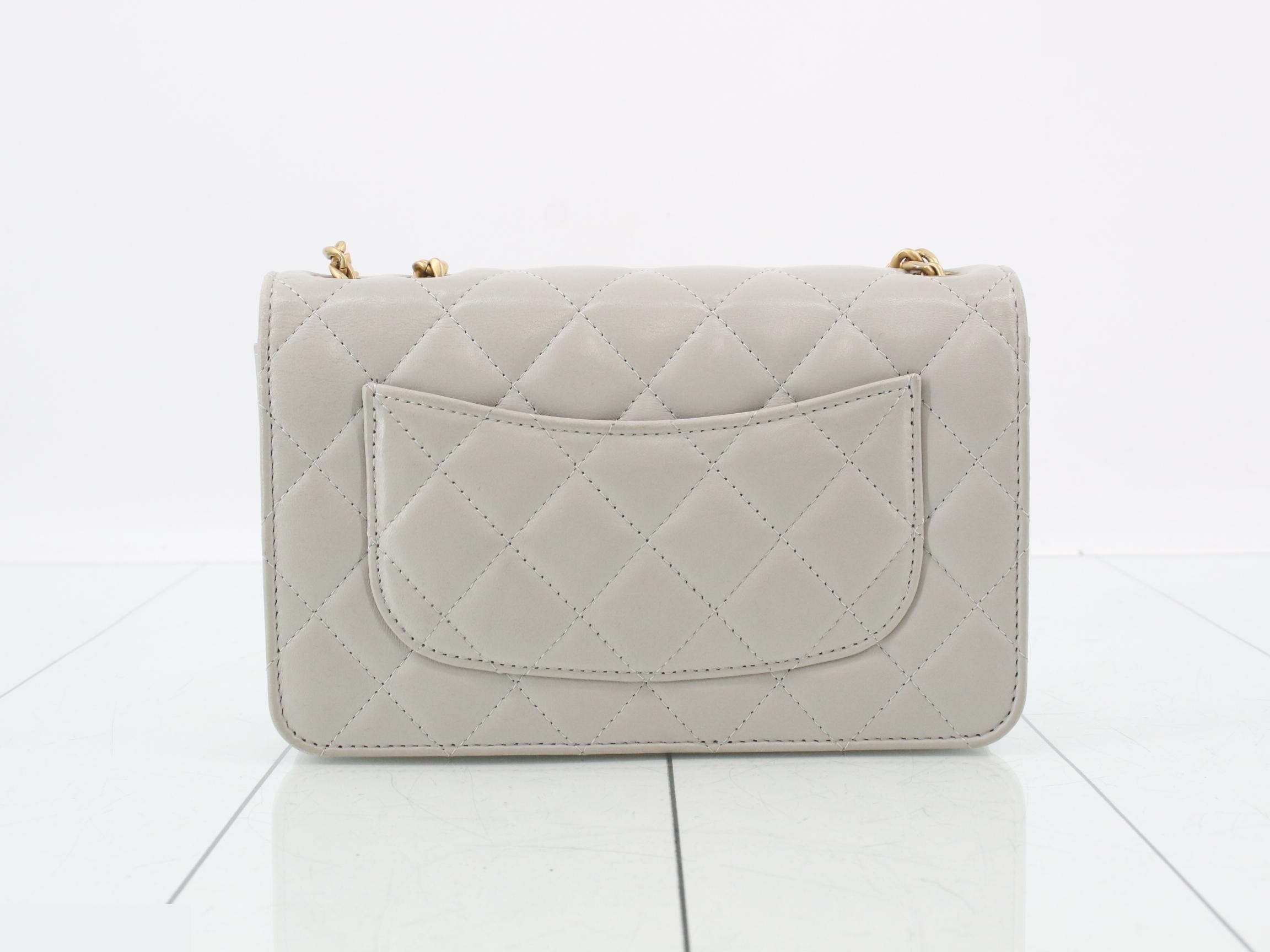 Lambskin Matelassé Ball Chain Wallet — view 2