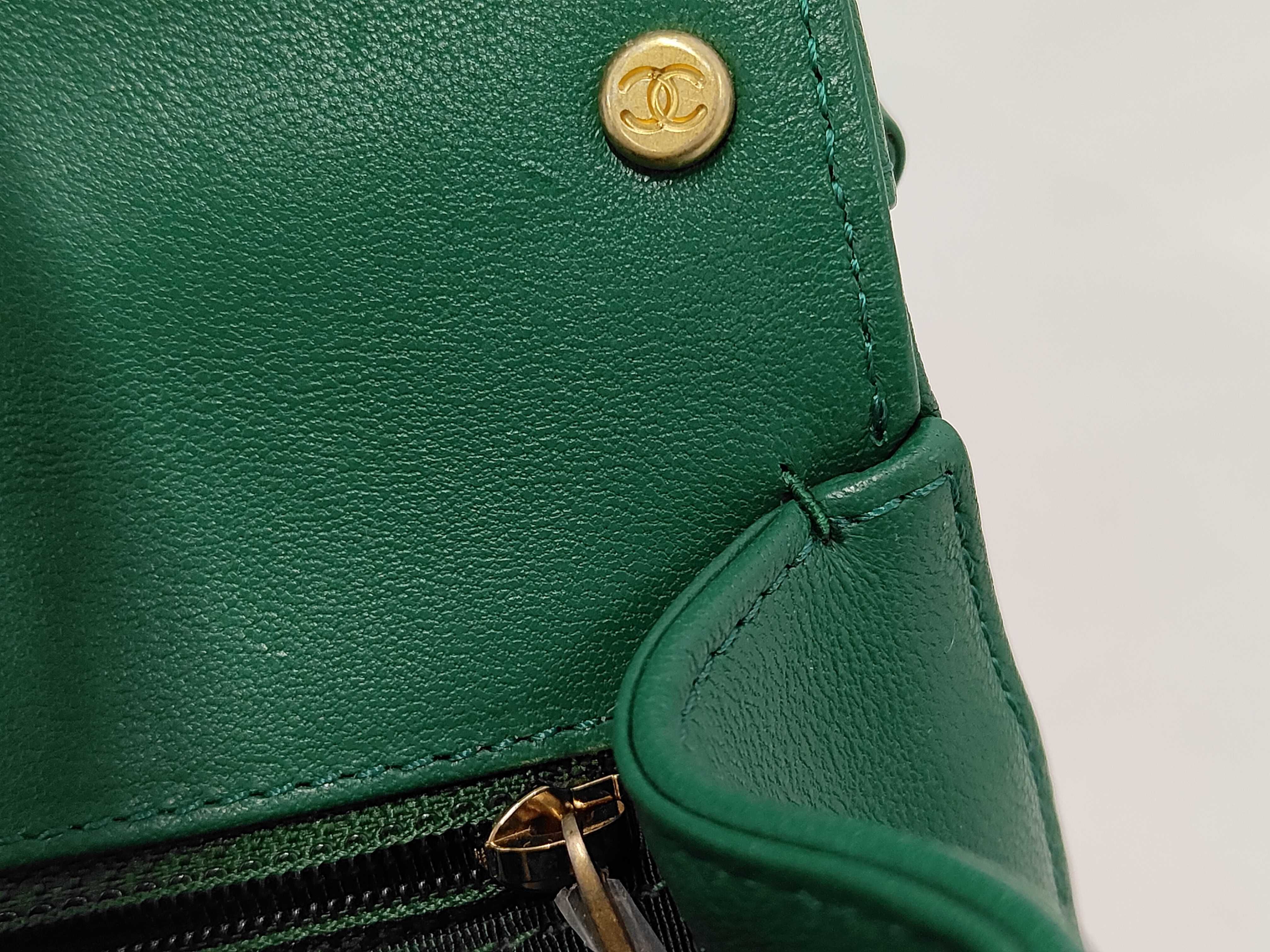 BAG CHANEL19 AS0967 CHAIN ​​TOP HANDLE 2WAY GREEN NO.28 W/ CARD 28619505 Handbag — view 13