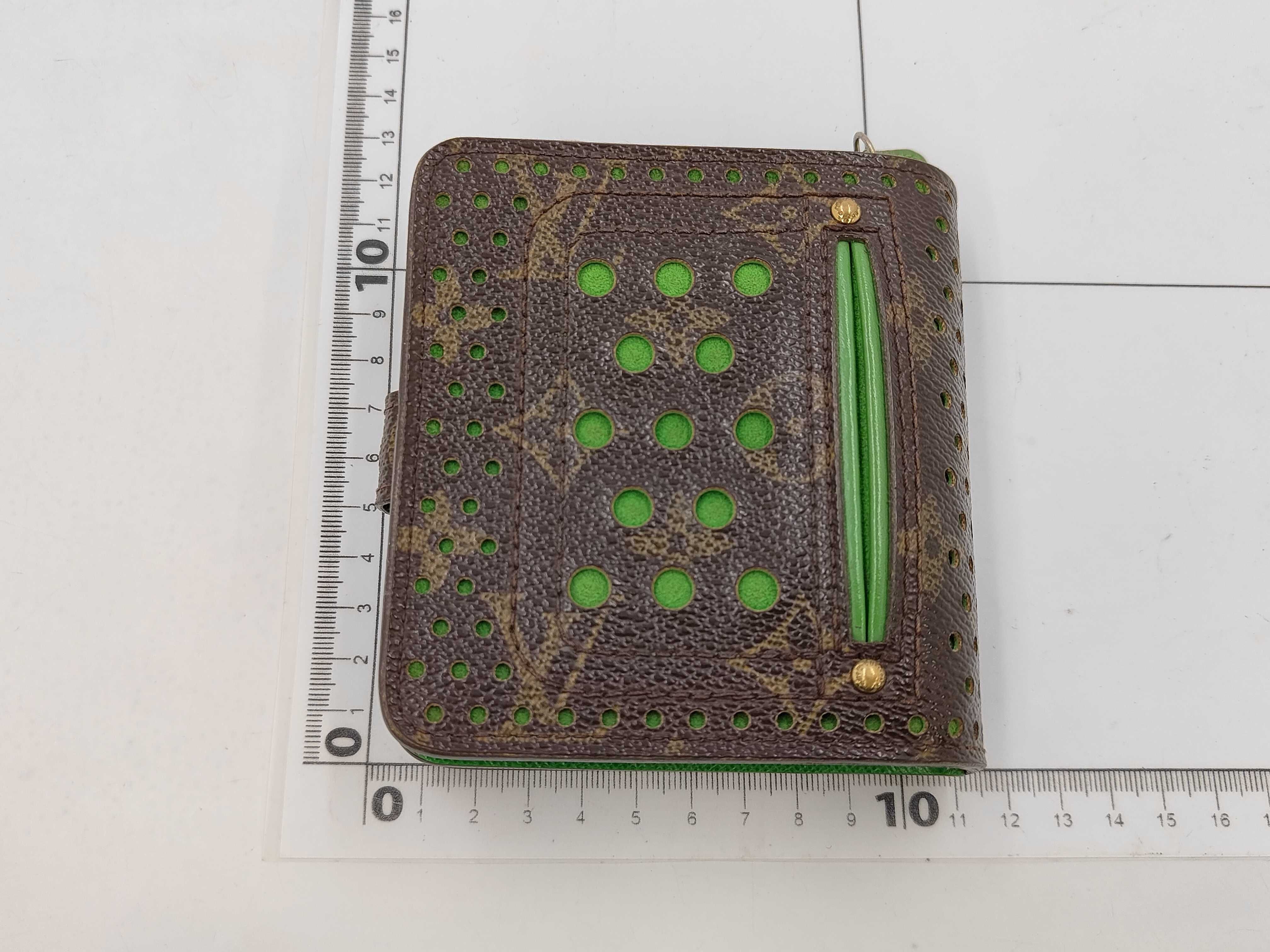 Monogram Perfo Compact Zip Wallet M95218 — view 2