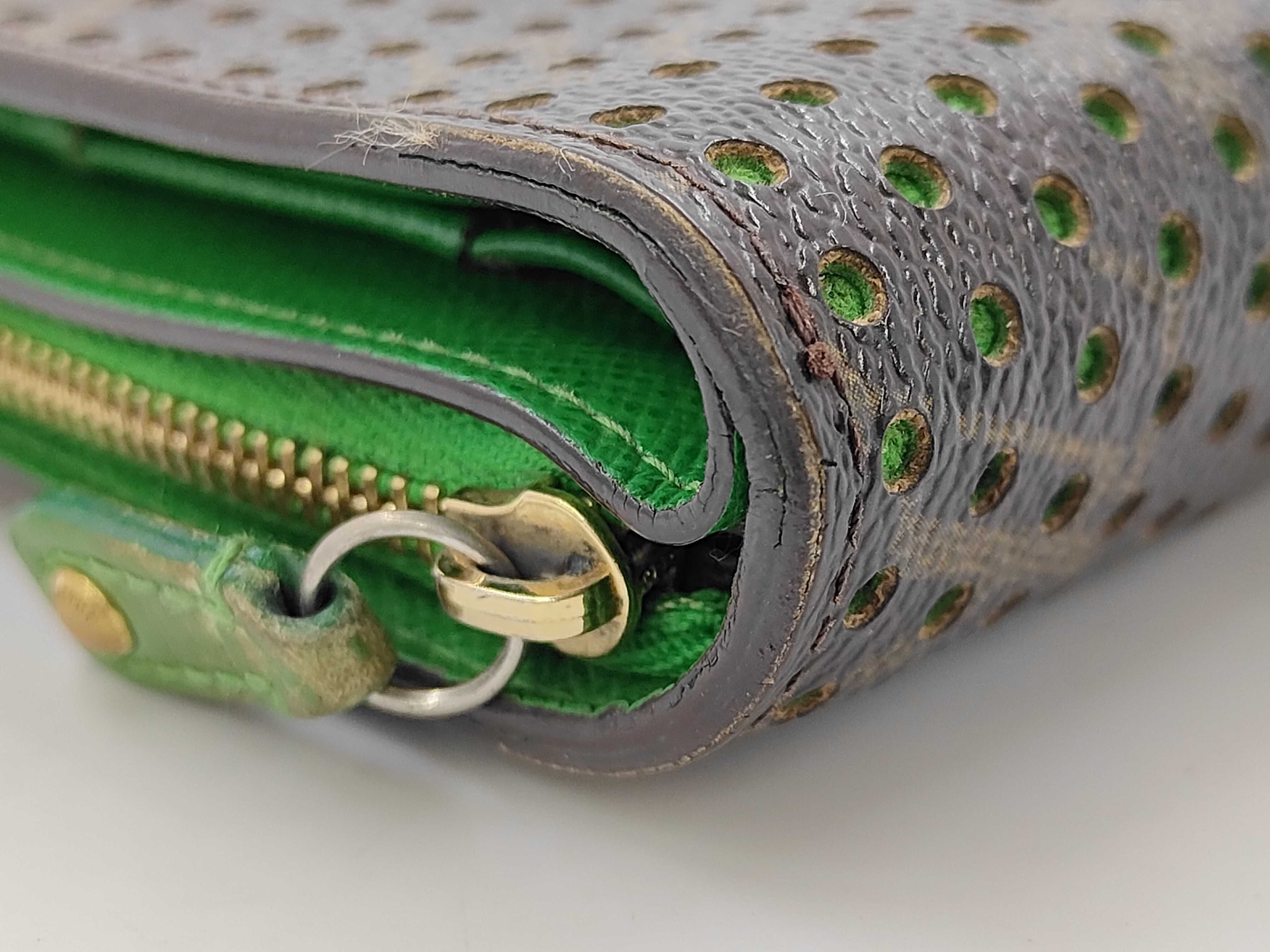 Monogram Perfo Compact Zip Wallet M95218 — view 6