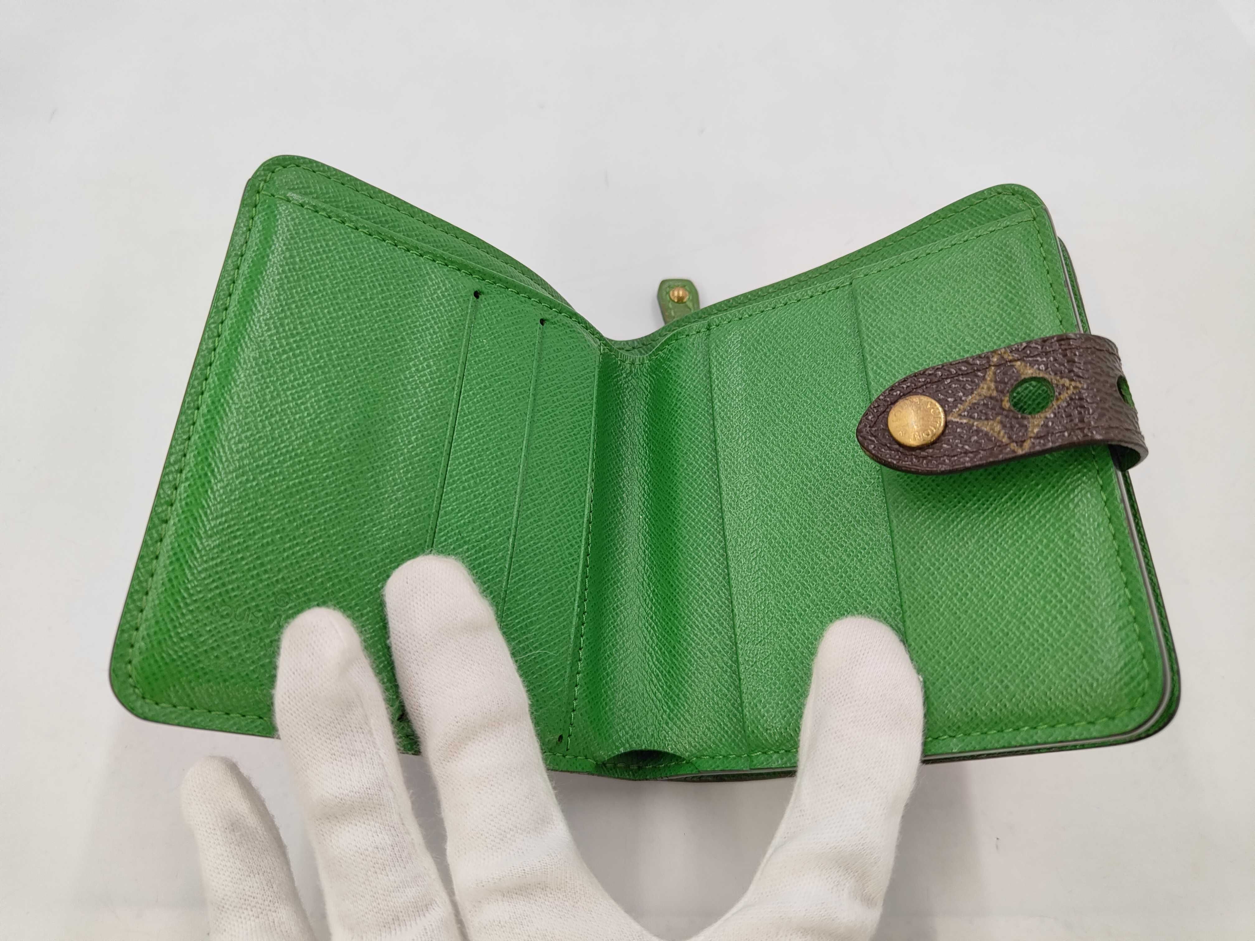 Monogram Perfo Compact Zip Wallet M95218 — view 7