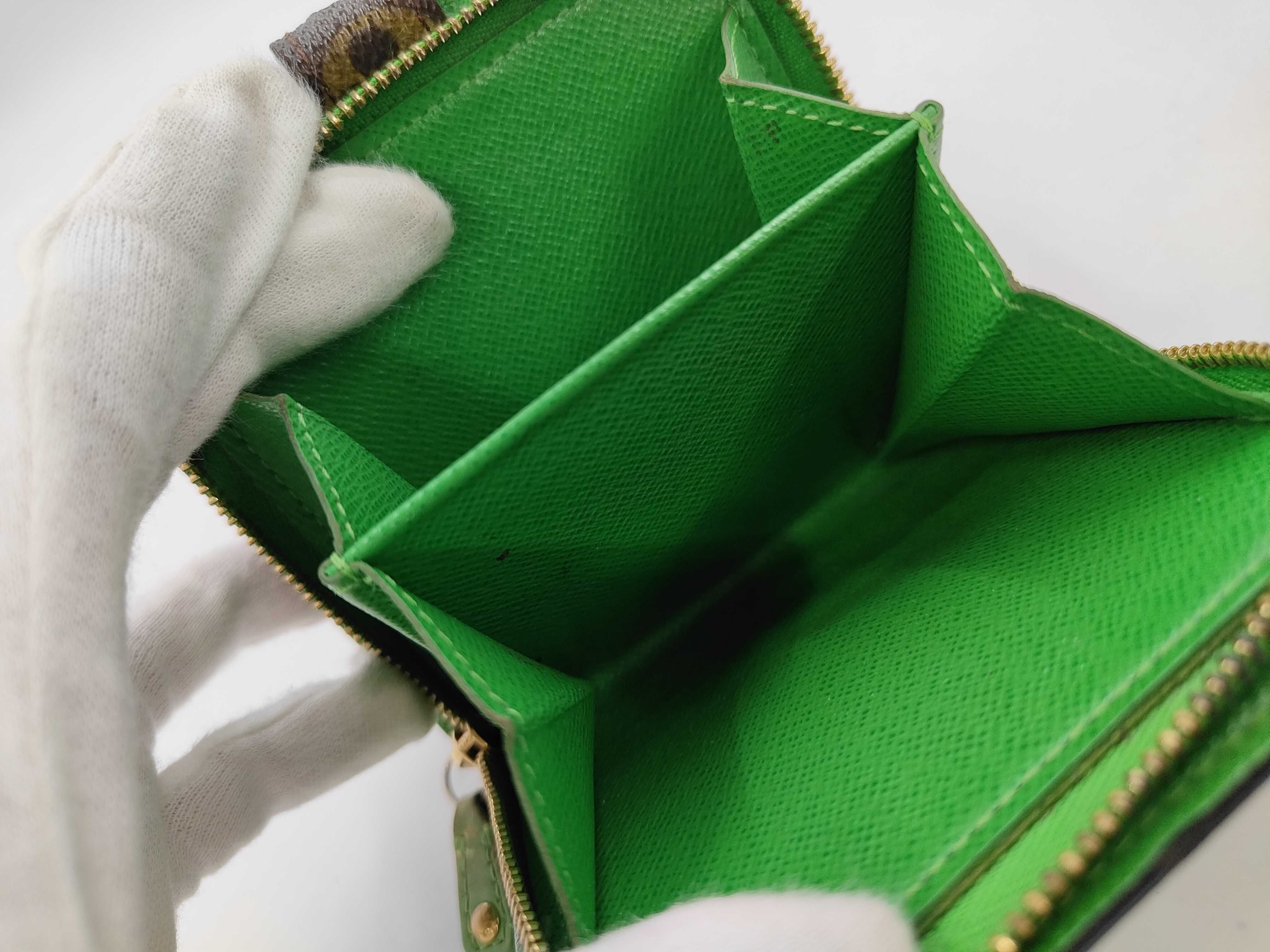 Monogram Perfo Compact Zip Wallet M95218 — view 8