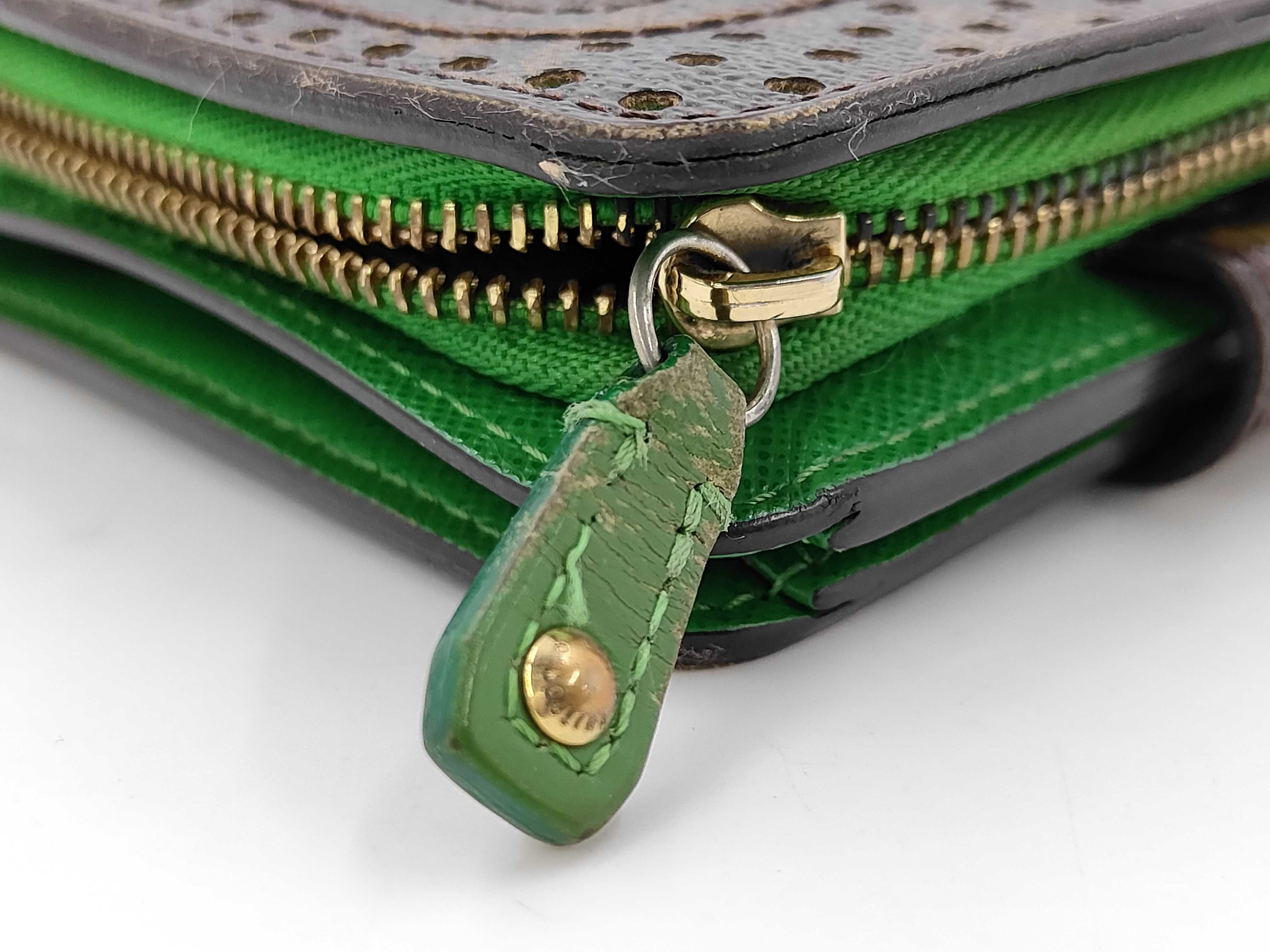 Monogram Perfo Compact Zip Wallet M95218 — view 10