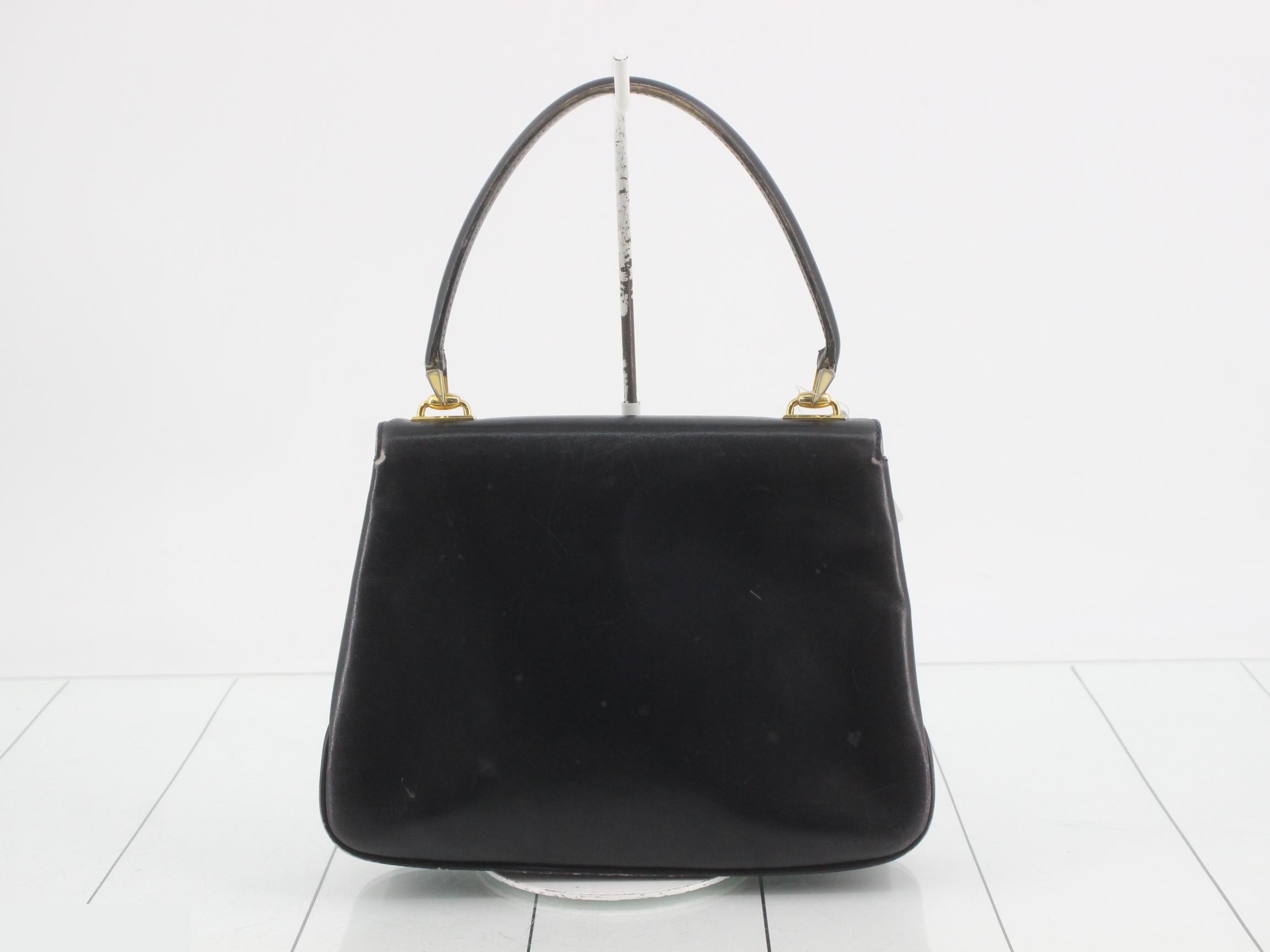 Handbag, calfskin, turn-lock closure — view 2
