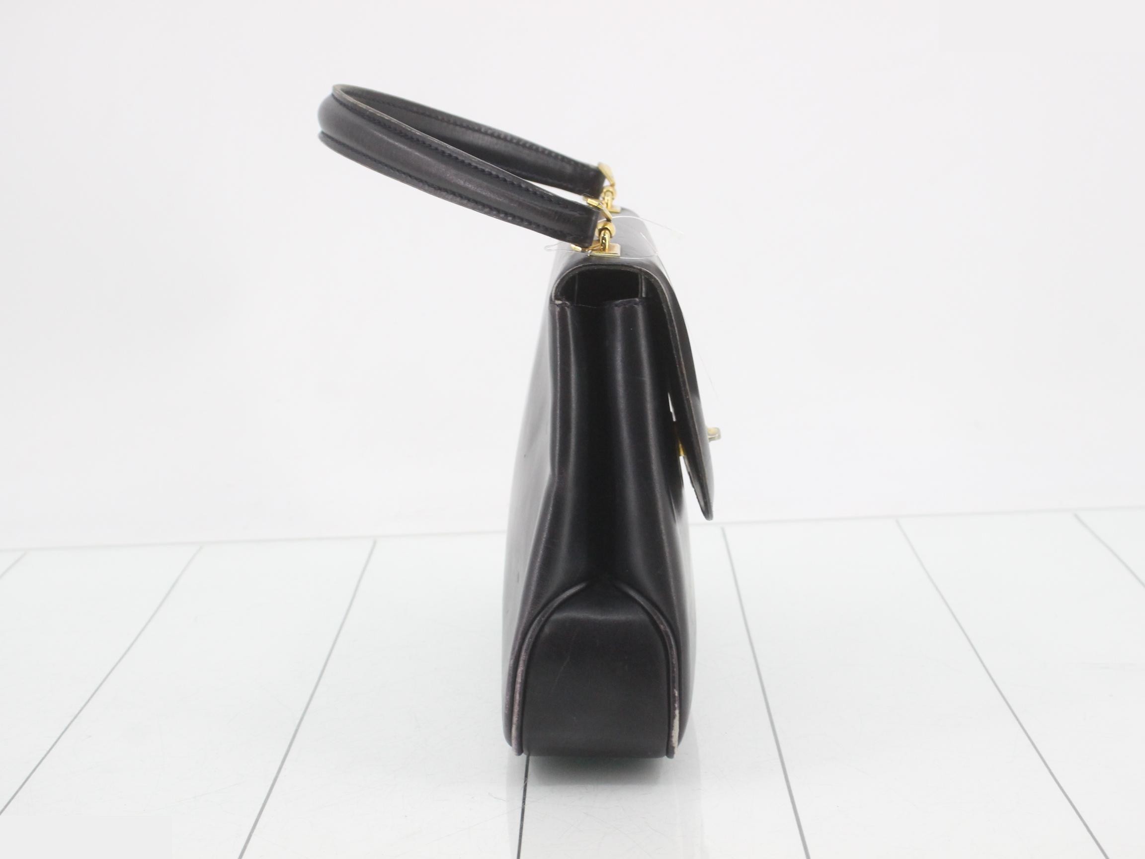 Handbag, calfskin, turn-lock closure — view 4