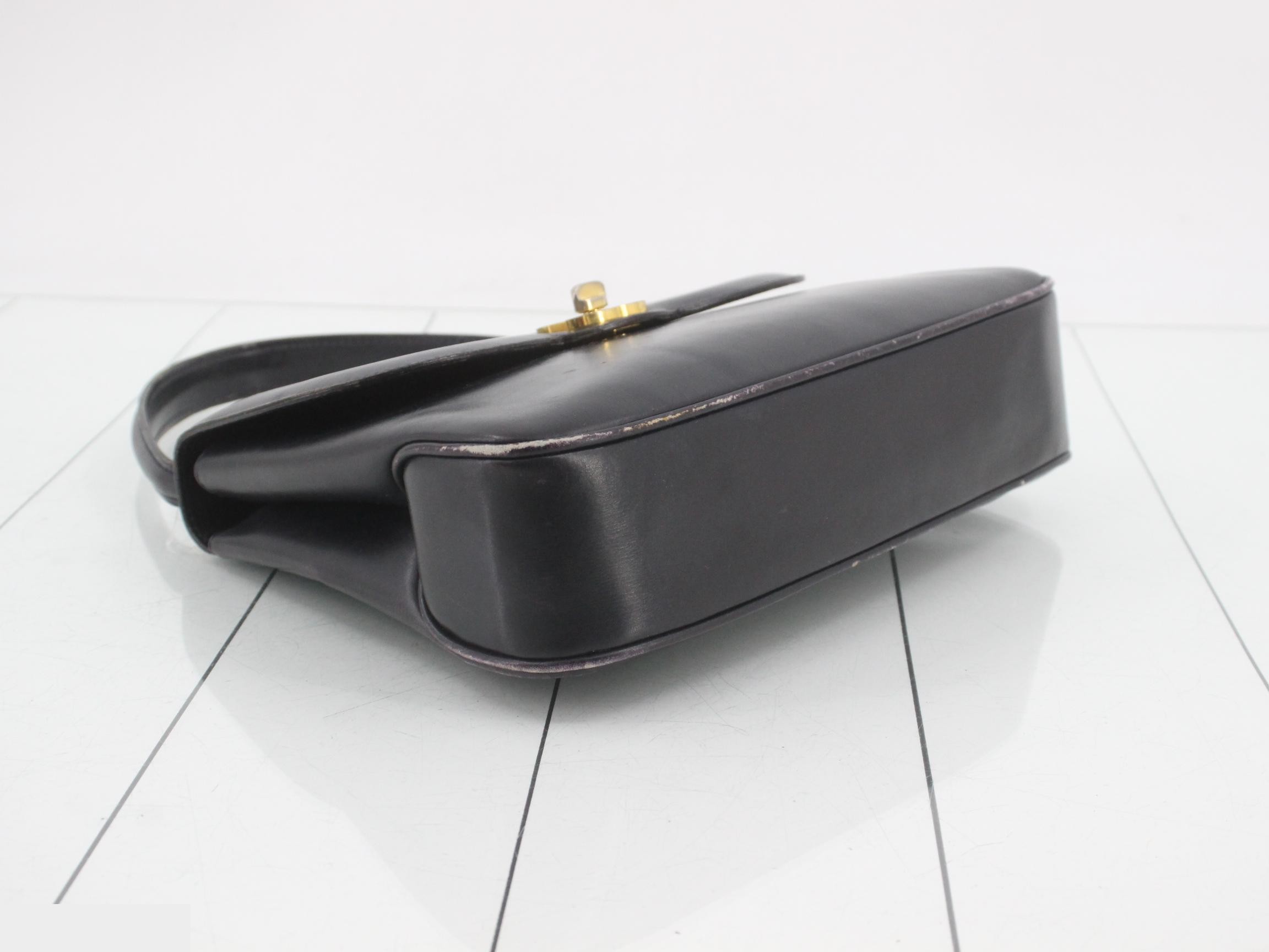 Handbag, calfskin, turn-lock closure — view 5