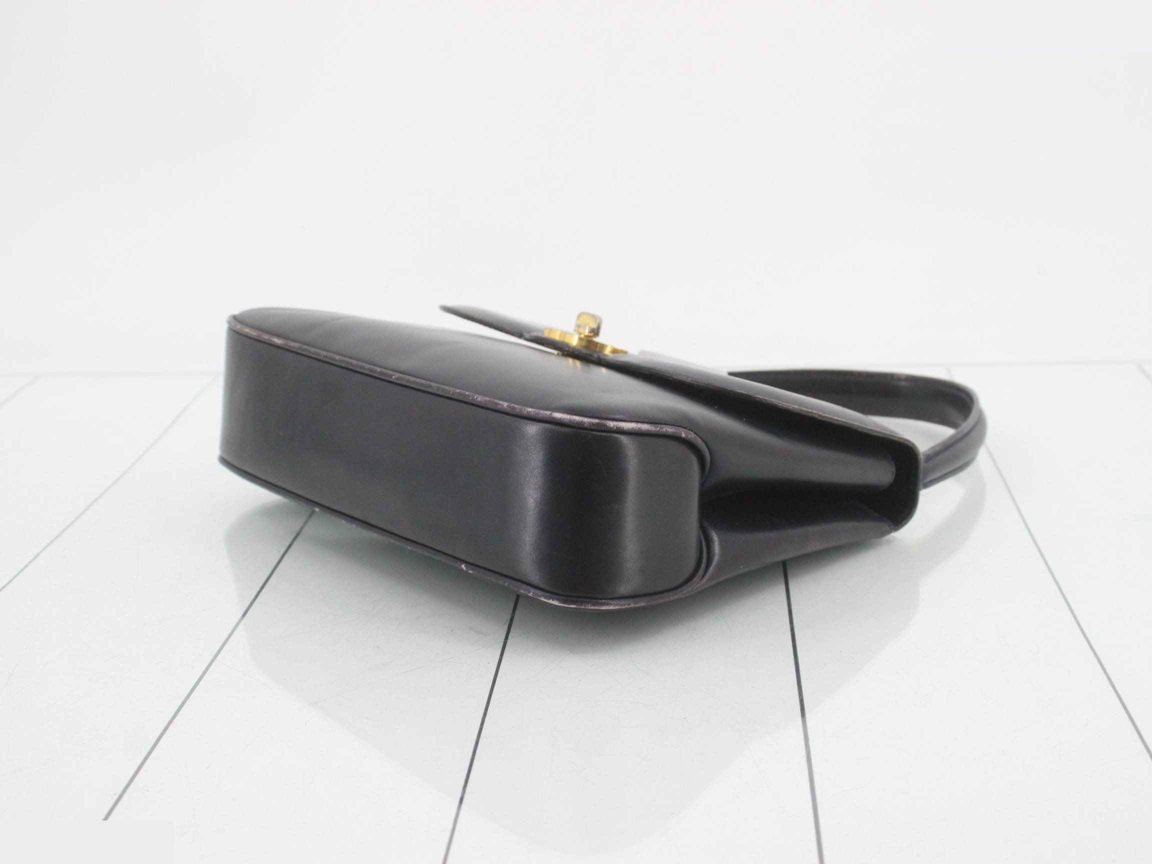 Handbag, calfskin, turn-lock closure — view 6