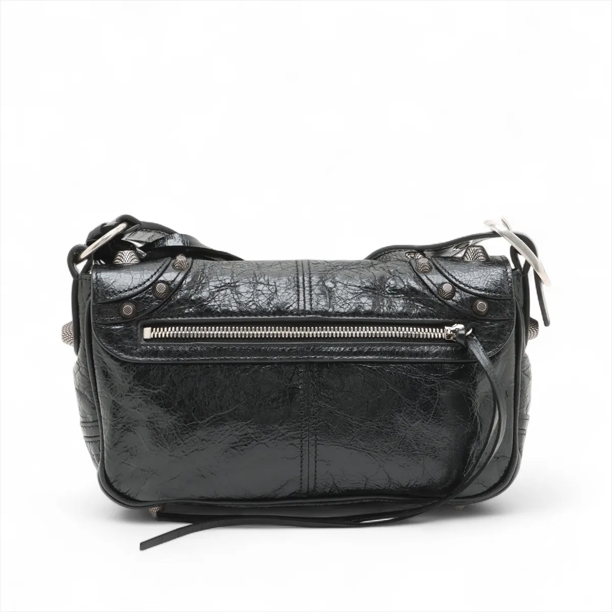 Luka Gour XS Leather Shoulder Bag Black 719082 — view 2