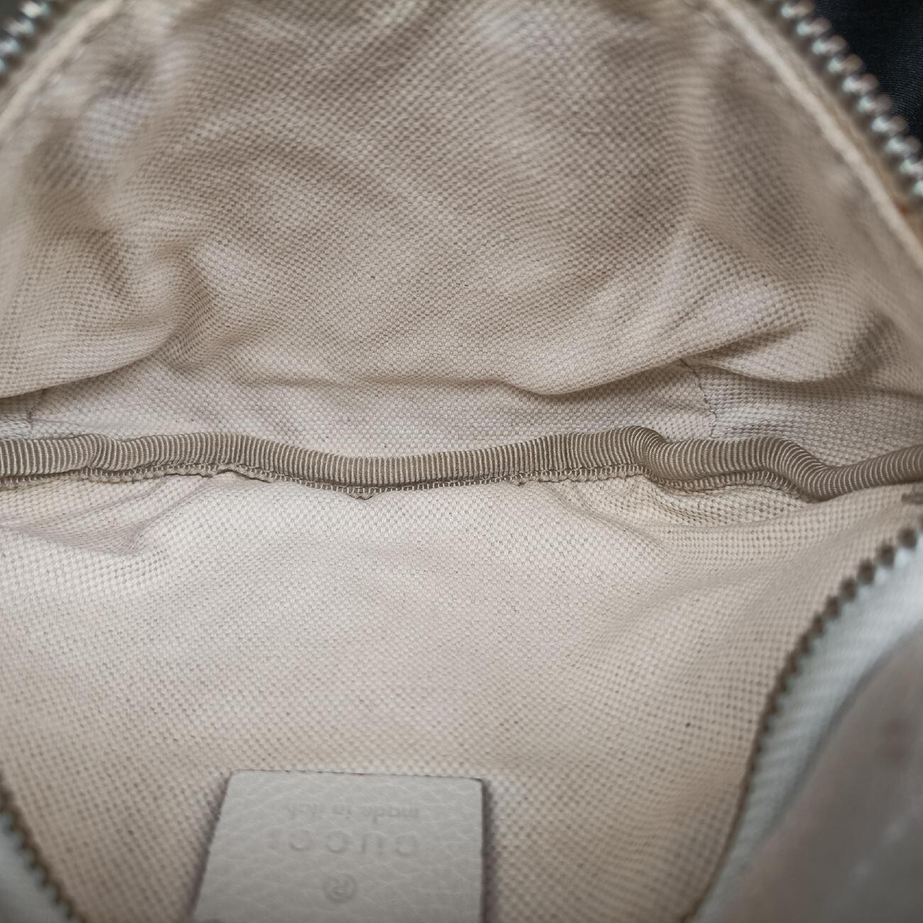 Print White Leather Waist Bag 527792 H027869056 — view 6